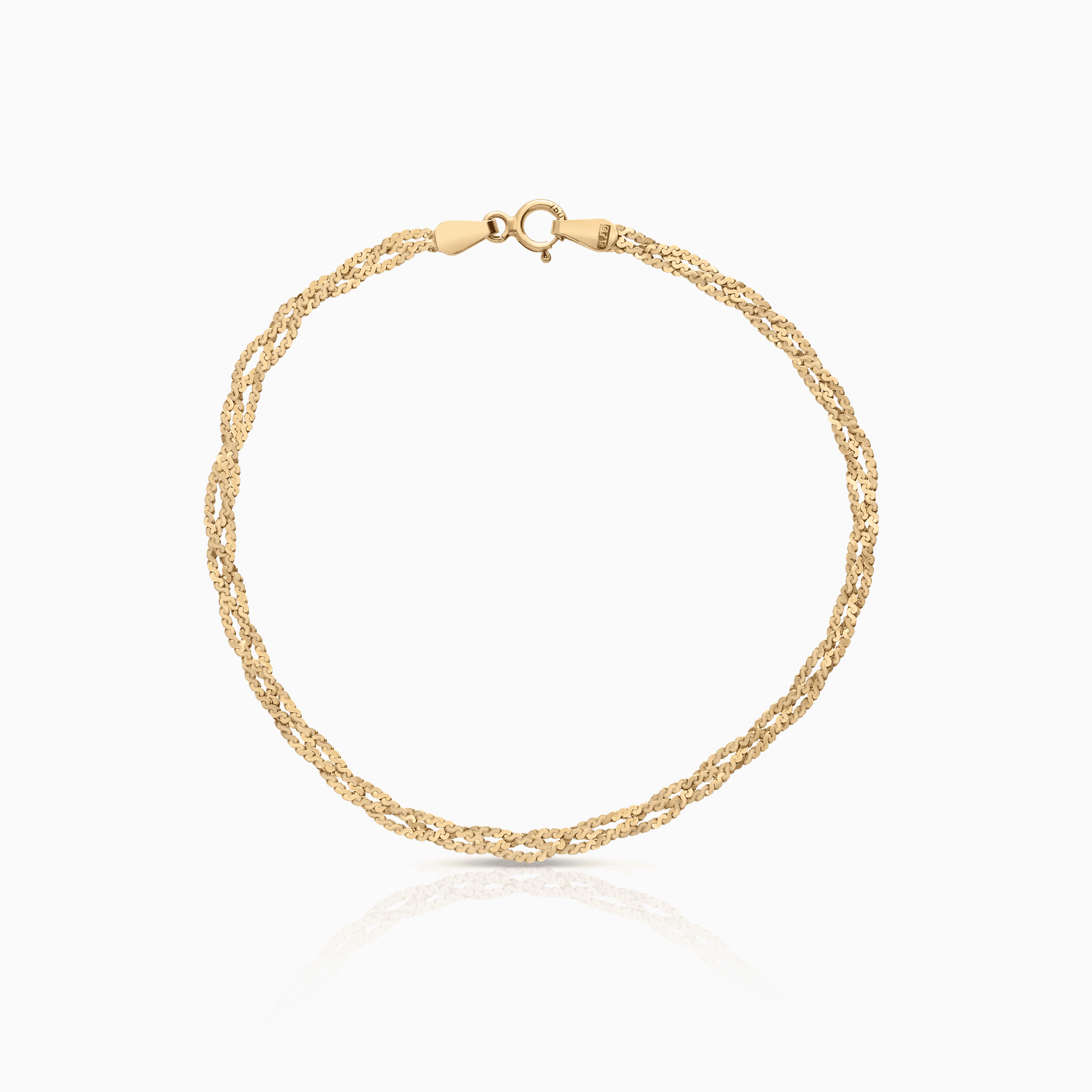 Gold bracelet 2.11g 18K gold