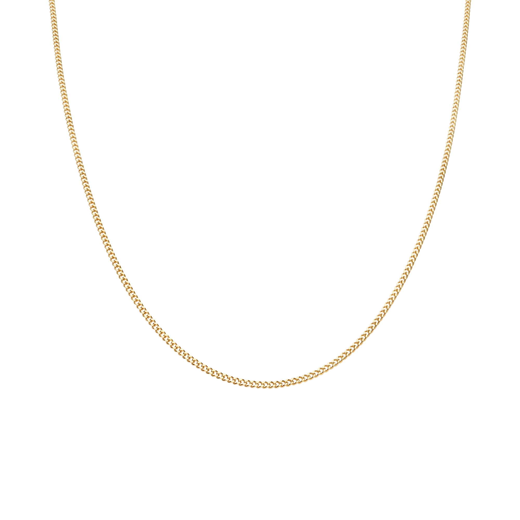 Curb chain 51.5cm 18K gold
