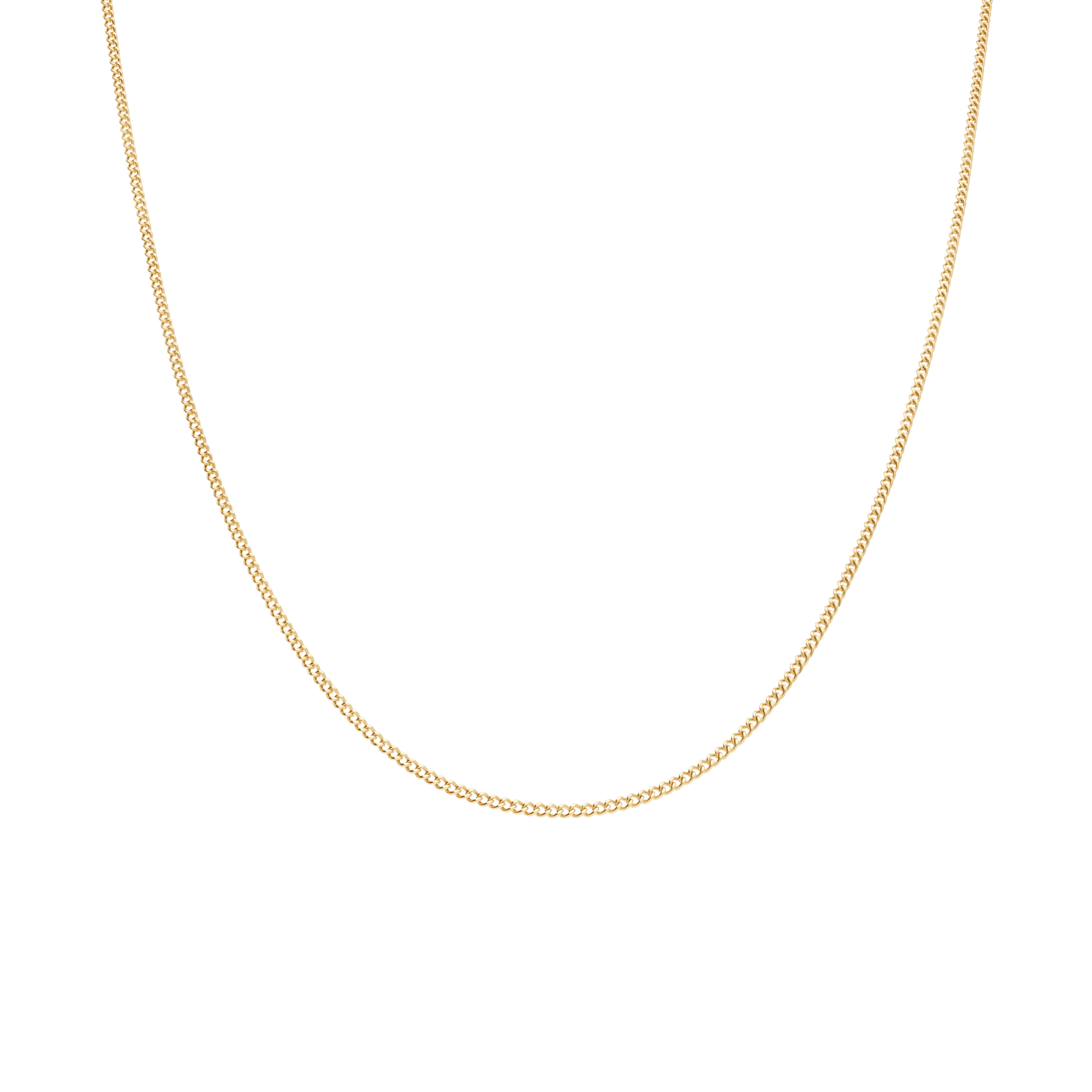 Curb chain 48cm 18K gold