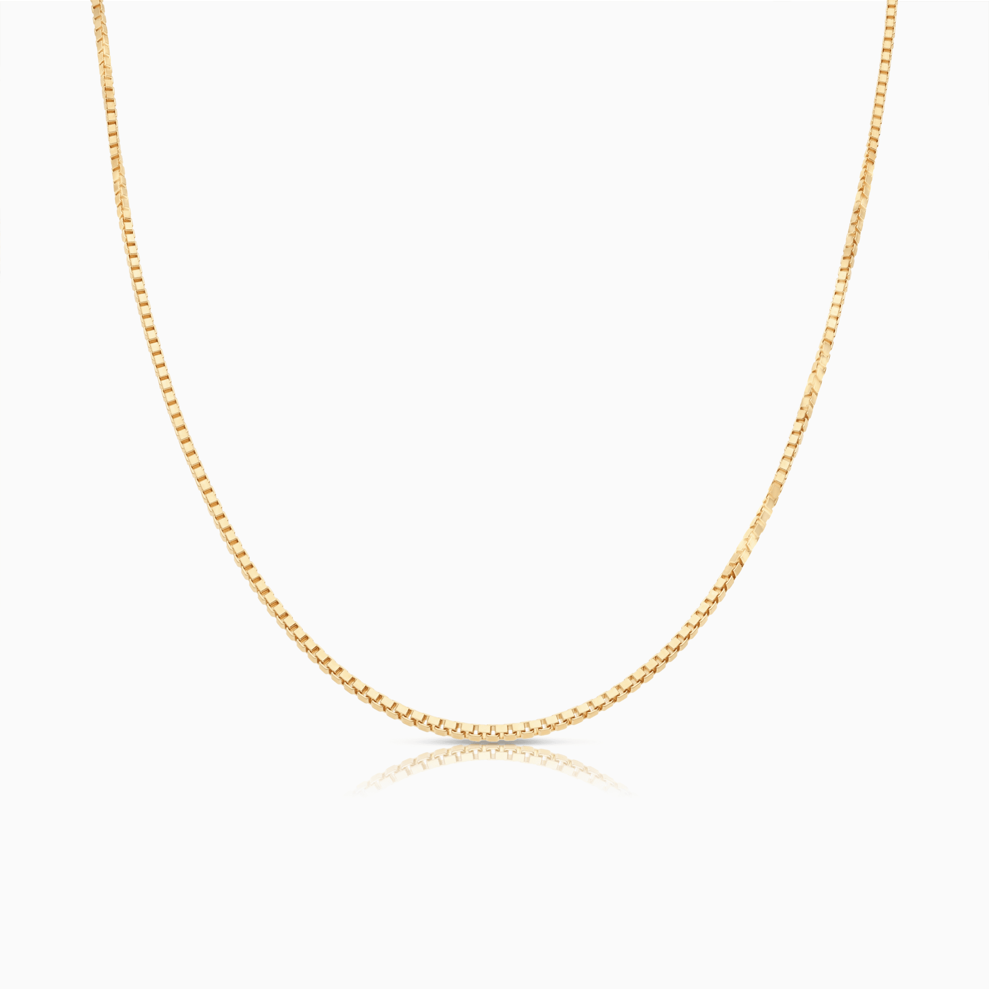 Box Chain 55cm 18K gold