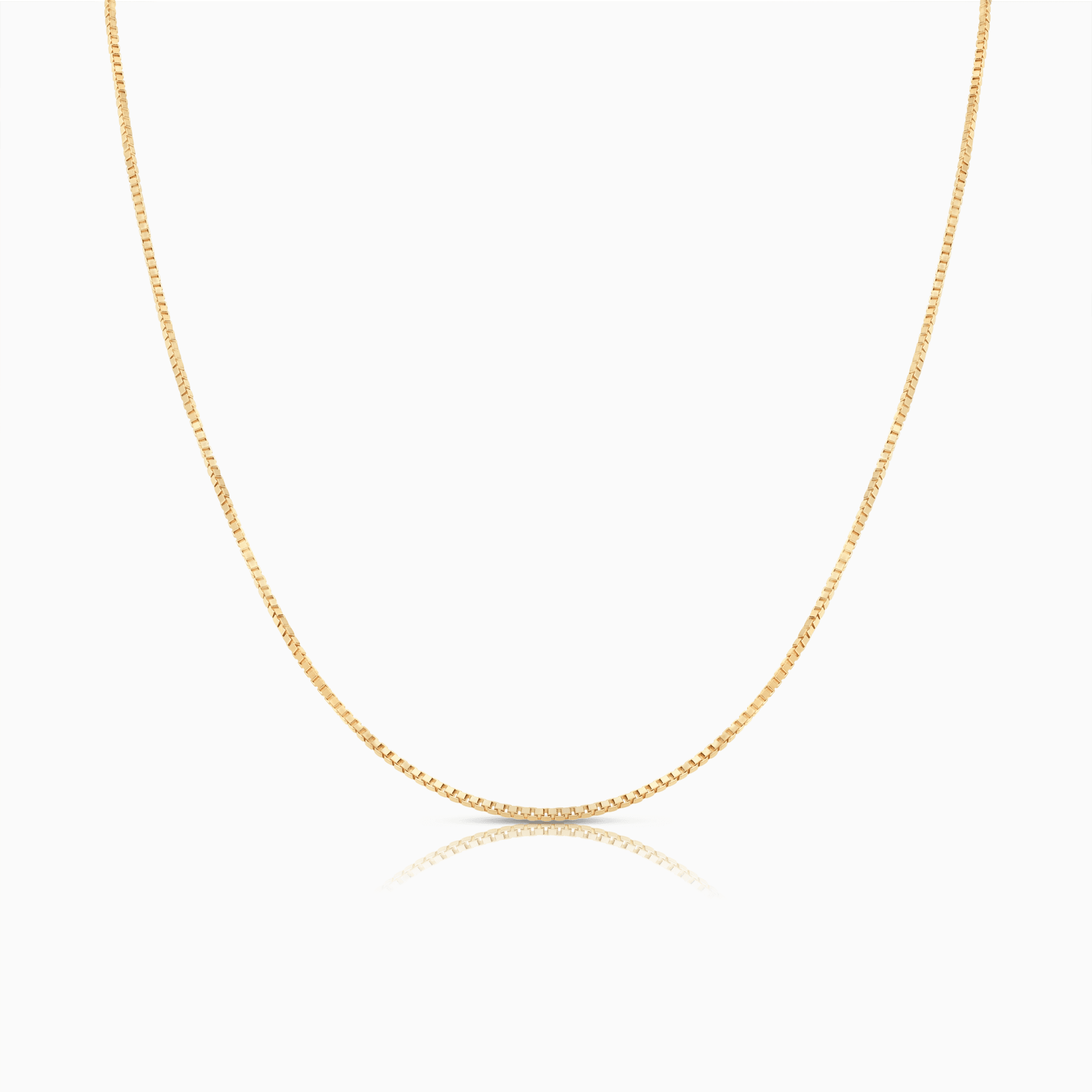 Box Chain 42cm 18K gold
