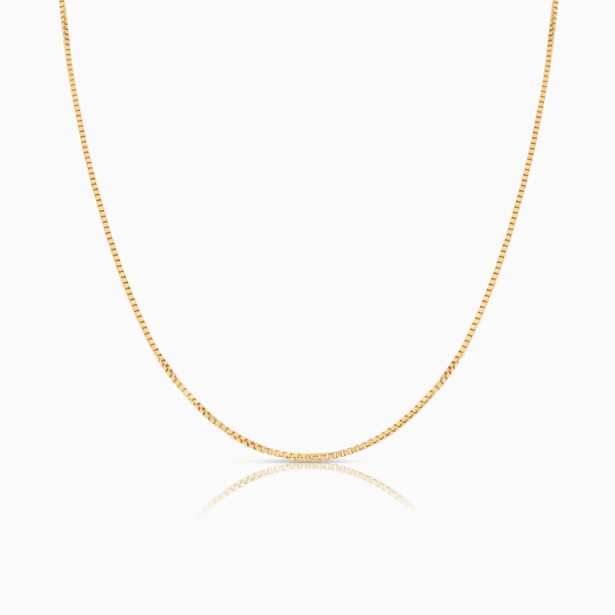 Veneziakedja 42,5cm 18K guld