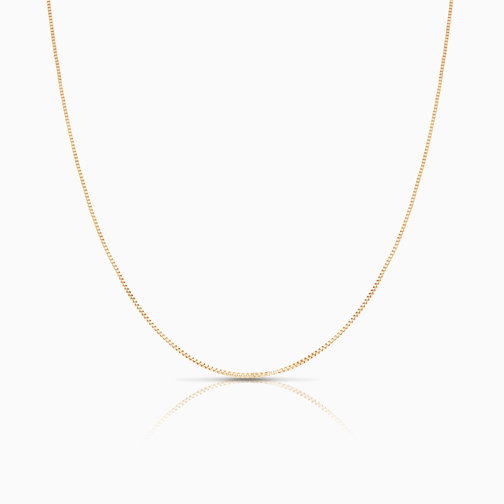 Venezialänk 40cm 18K guld