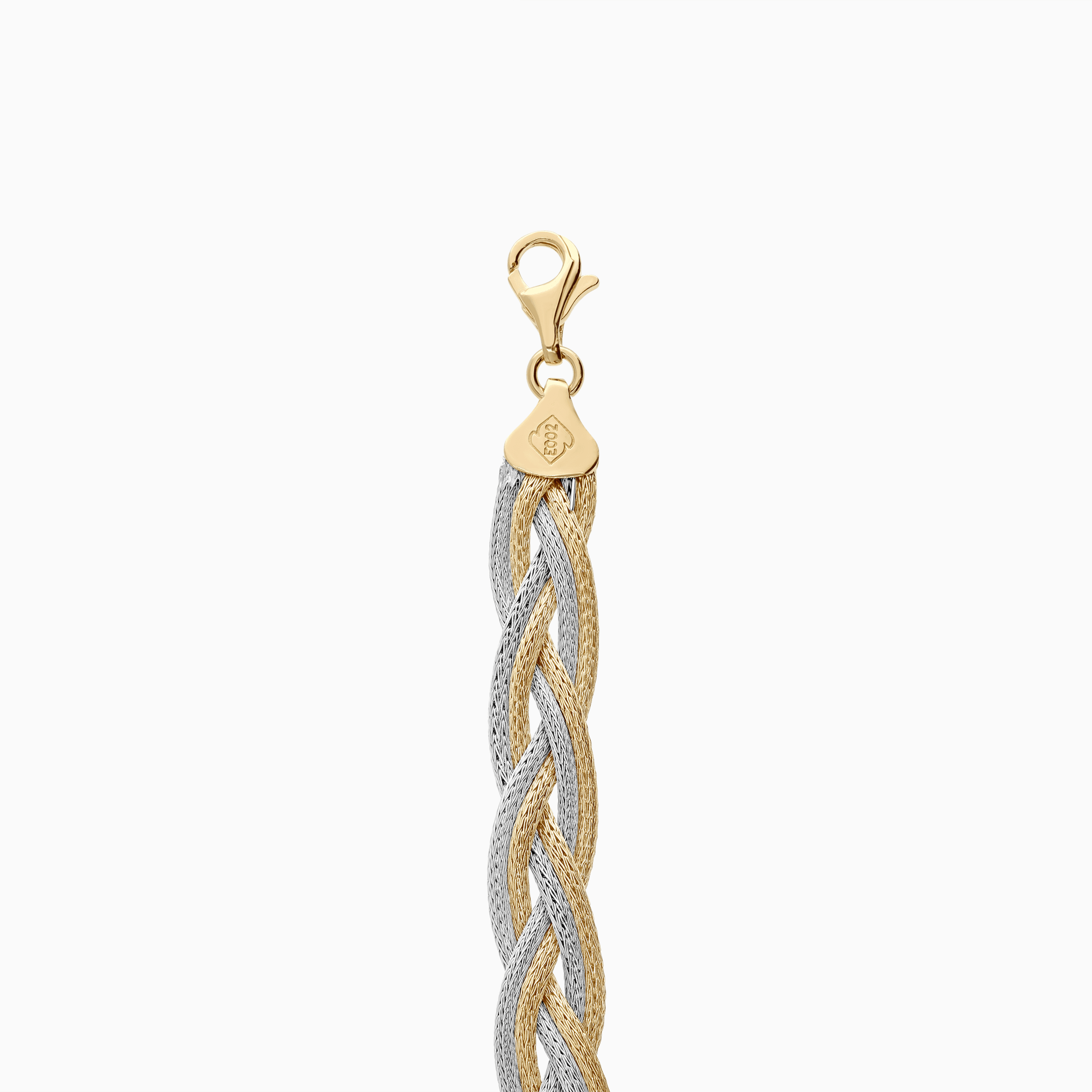 Armband fantasi 14,95g 18K gul/vitguld