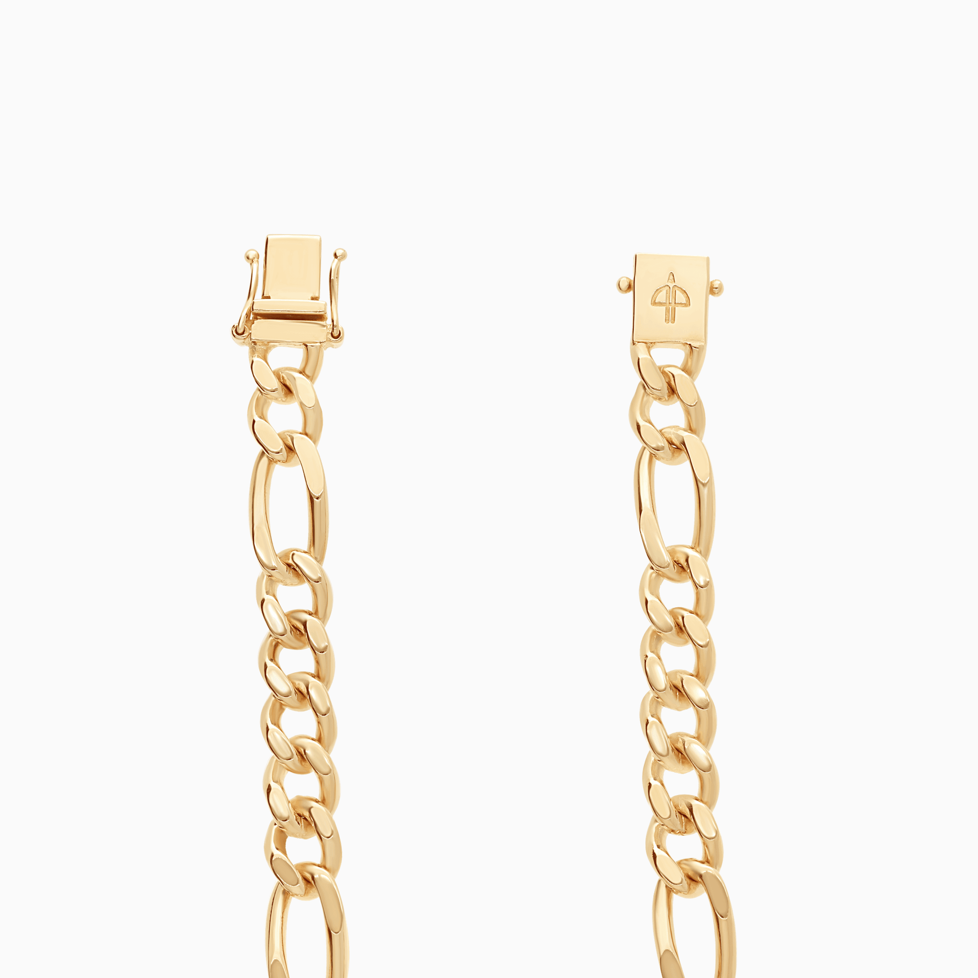 Figaro bracelet 32.35g 18K gold