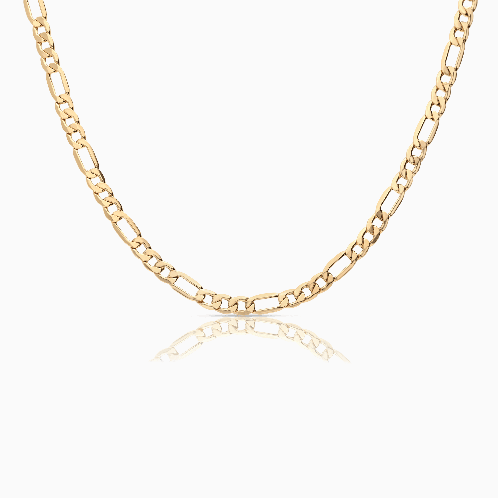 Figaro necklace 8.03g 18K gold