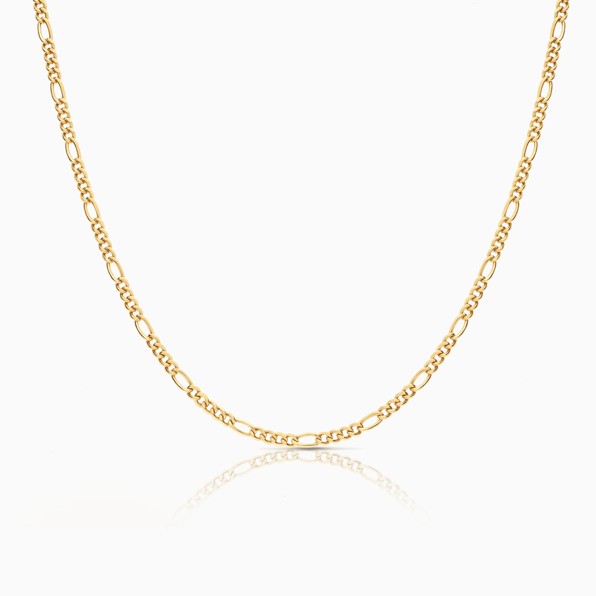 Figaro necklace 5.72g 18K gold