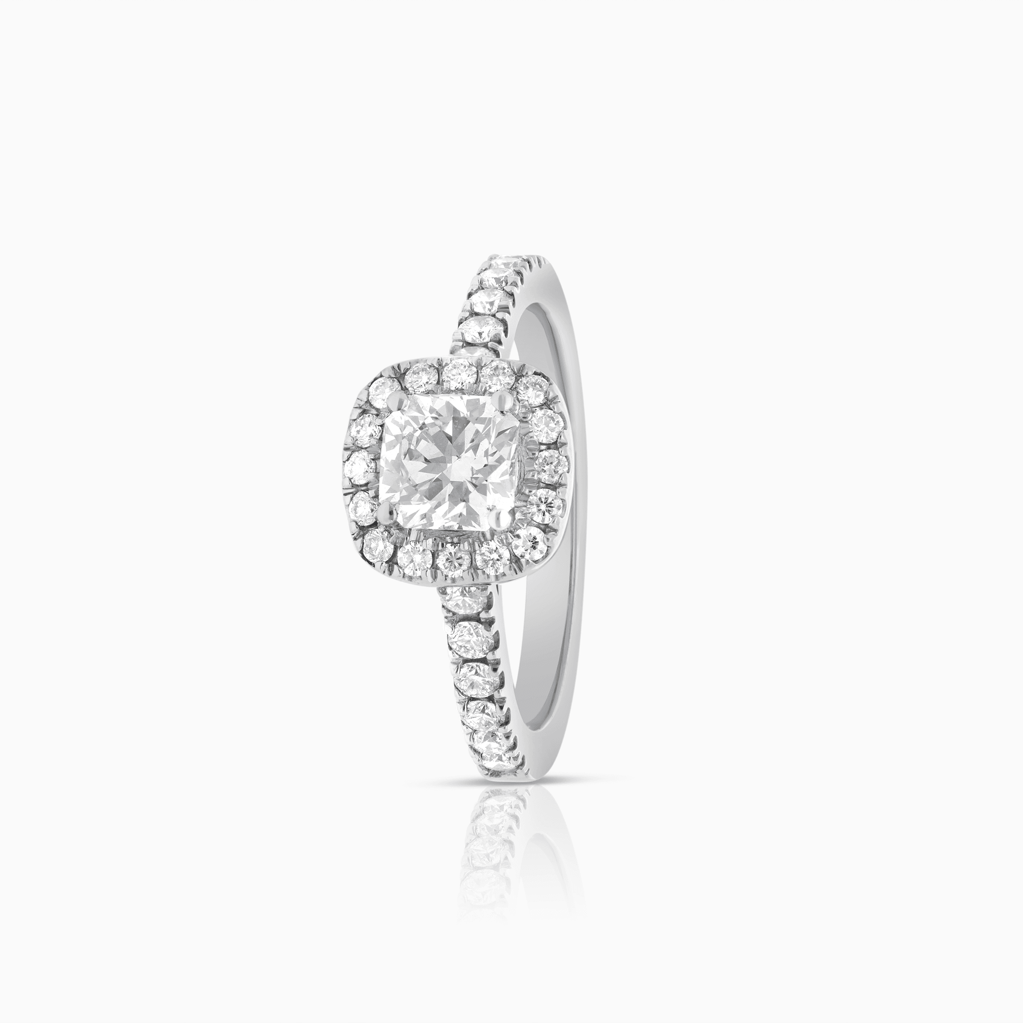 Diamond ring 1.13ct 18K
