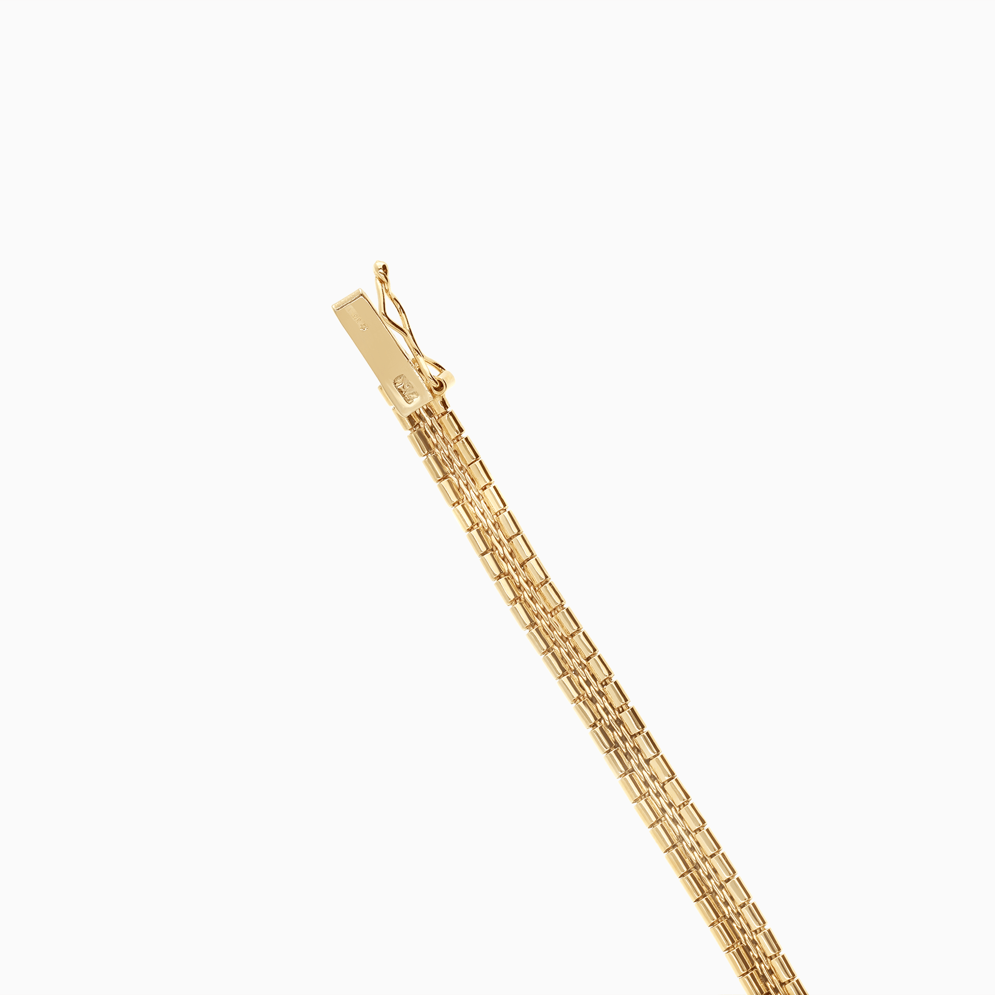 Gold bracelet 10.96g 18K red/yellow gold