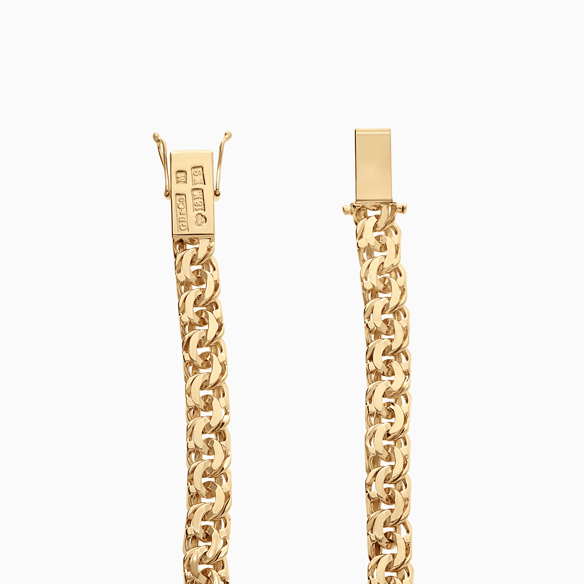 Bismarck bracelet 22.80g 18K gold
