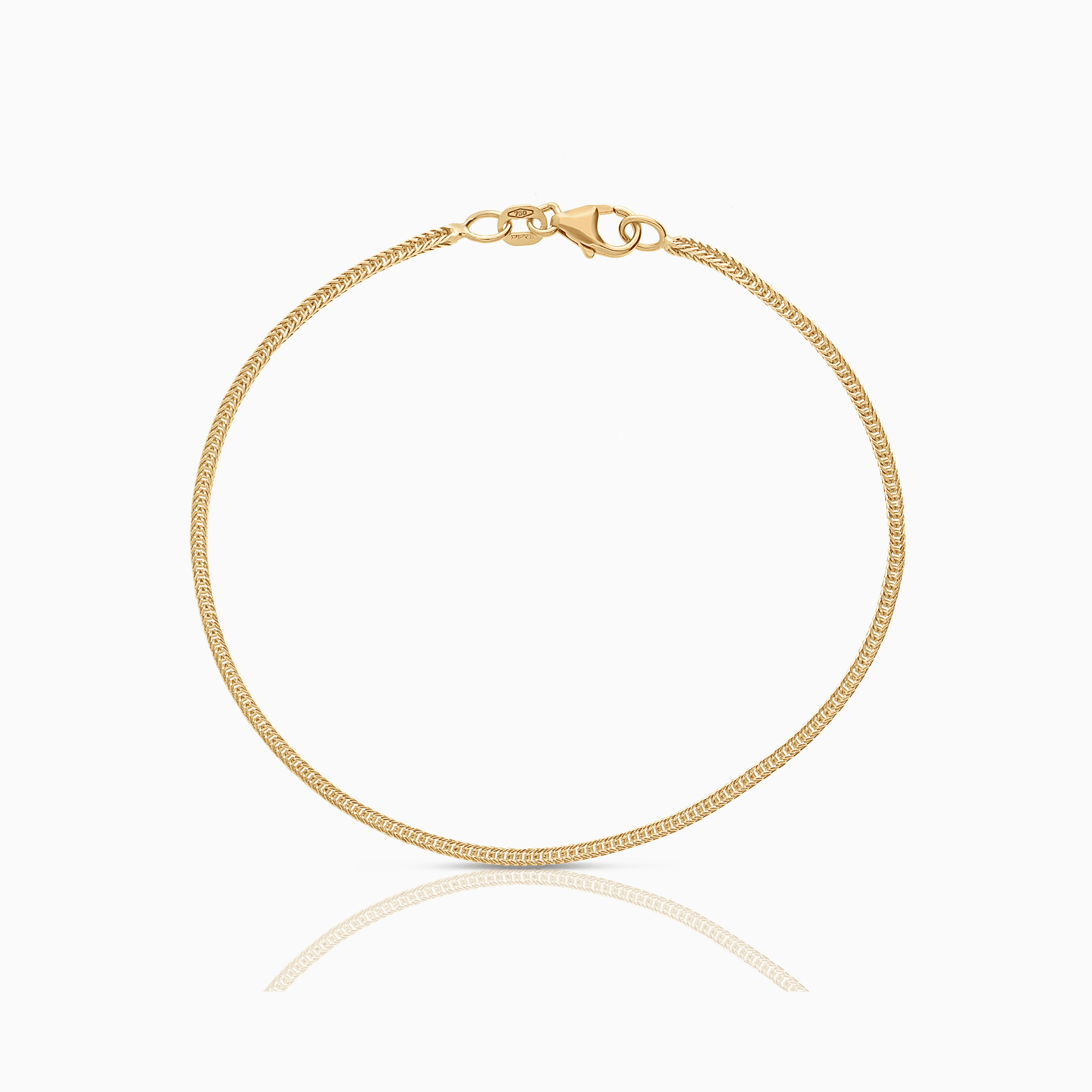 Fox tail bracelet 2.65g 18K gold