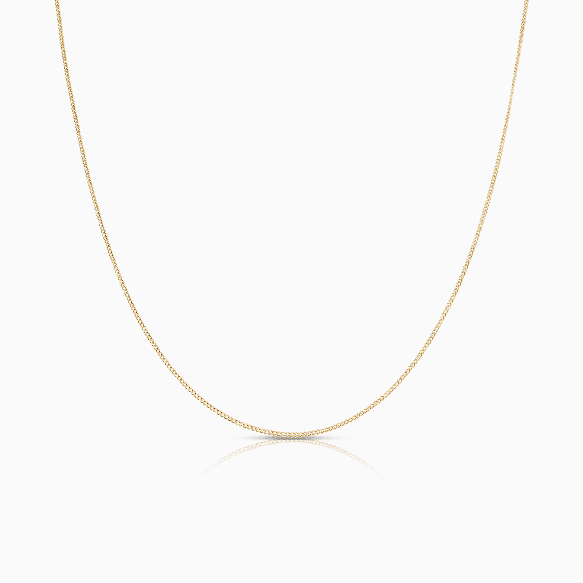 Curb chain 41cm 18K gold