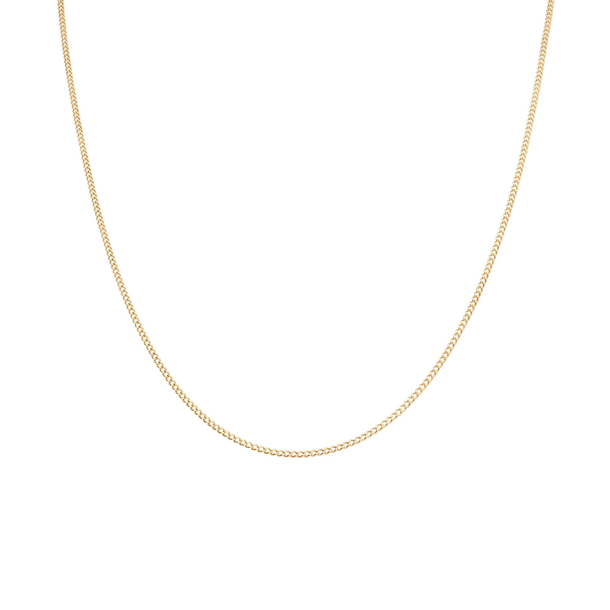 Curb chain 48cm 18K gold