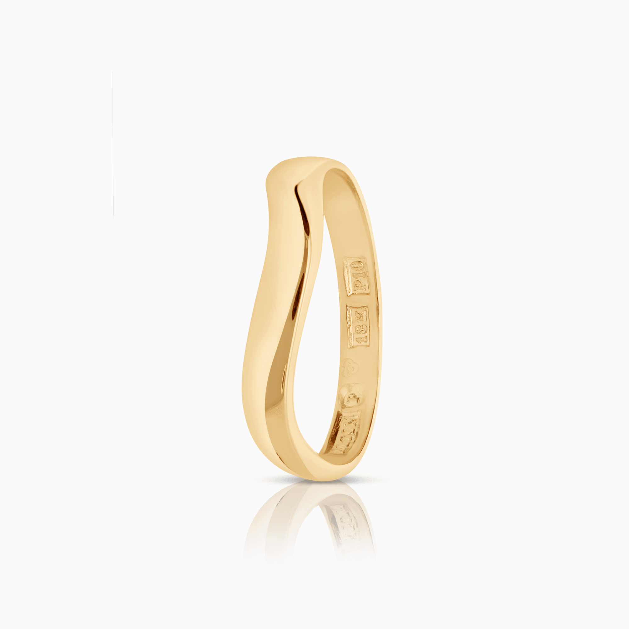 Gold ring 2.30g 18K gold
