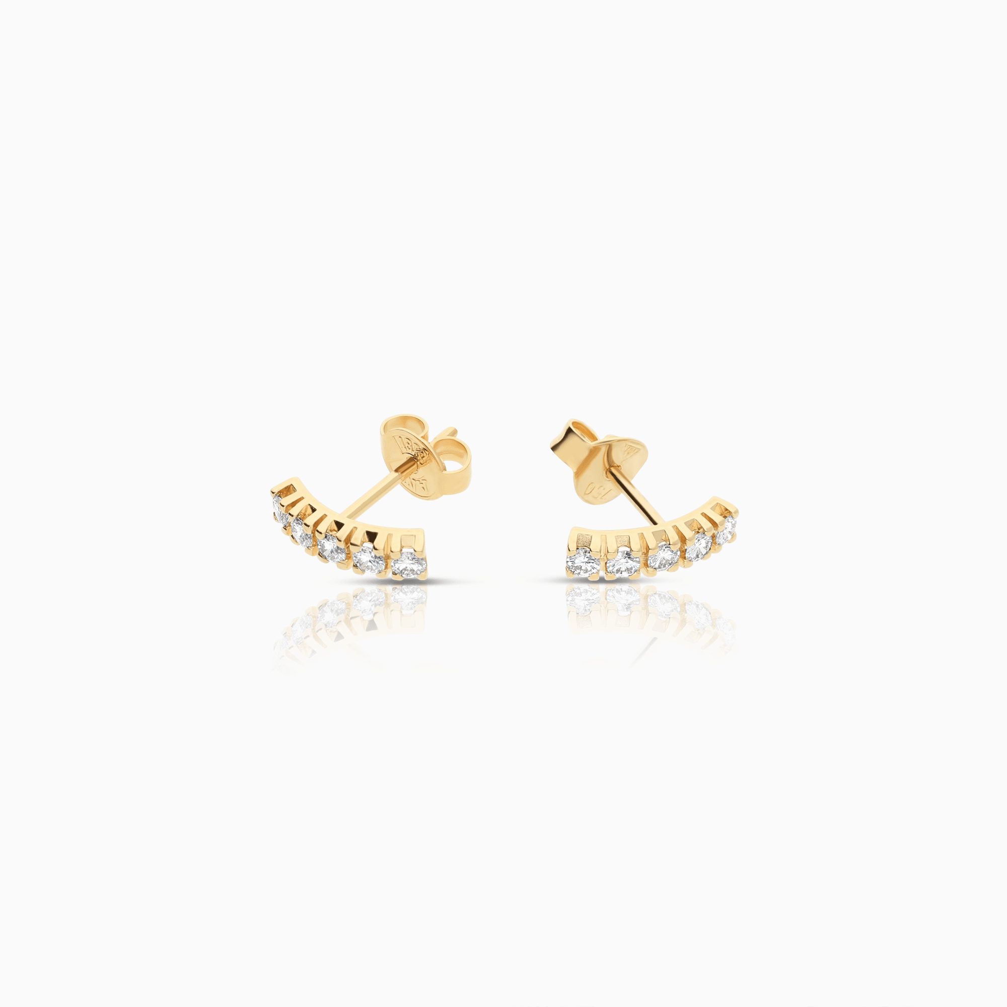 Diamantörhängen 0,40ct 18K guld