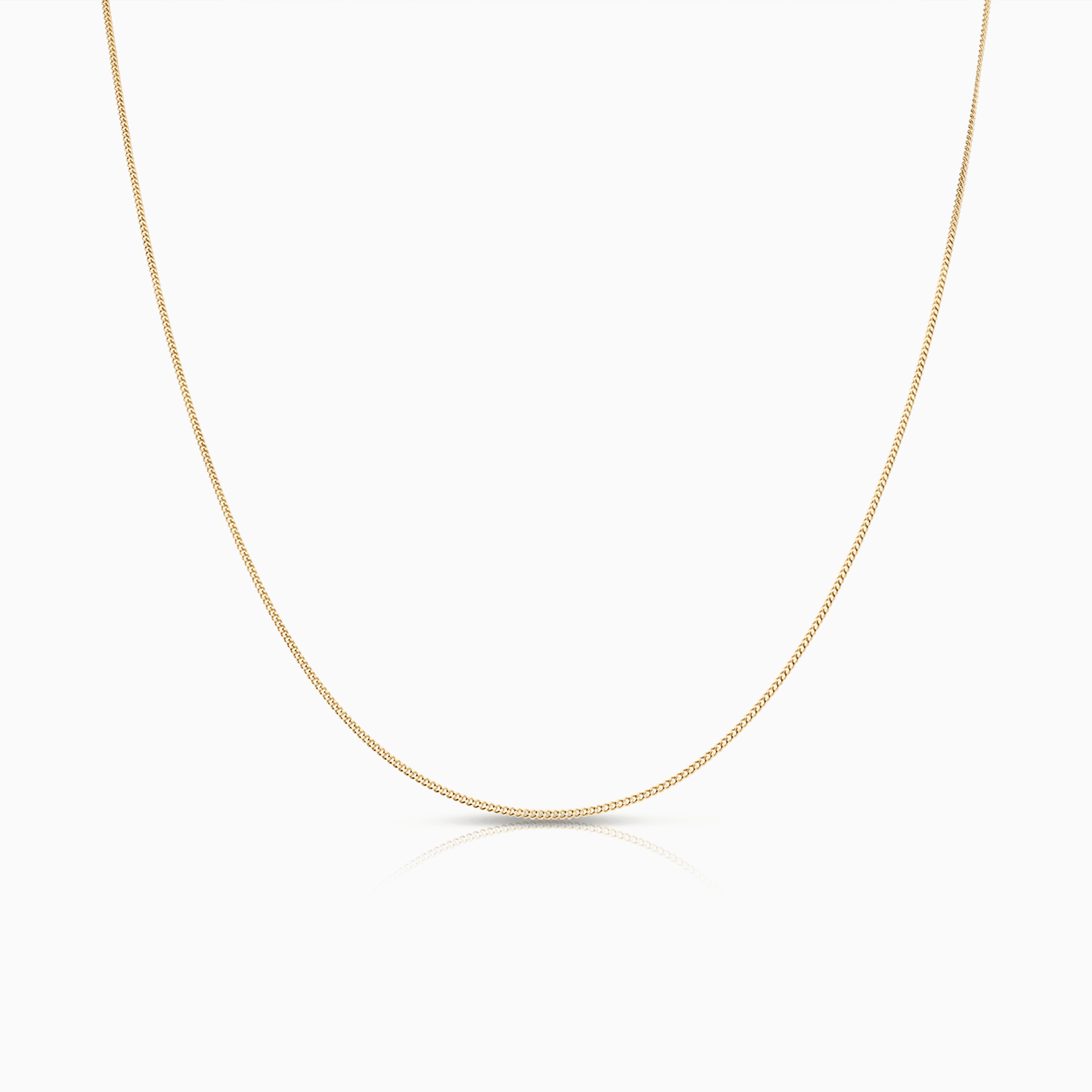 Curb chain 42cm 18K gold
