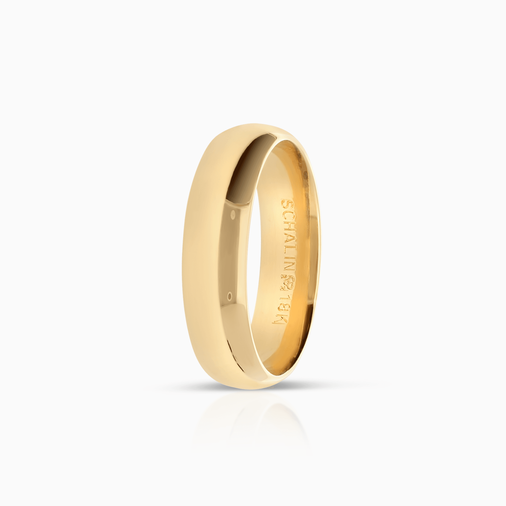 Slät ring 4,58g 18K guld