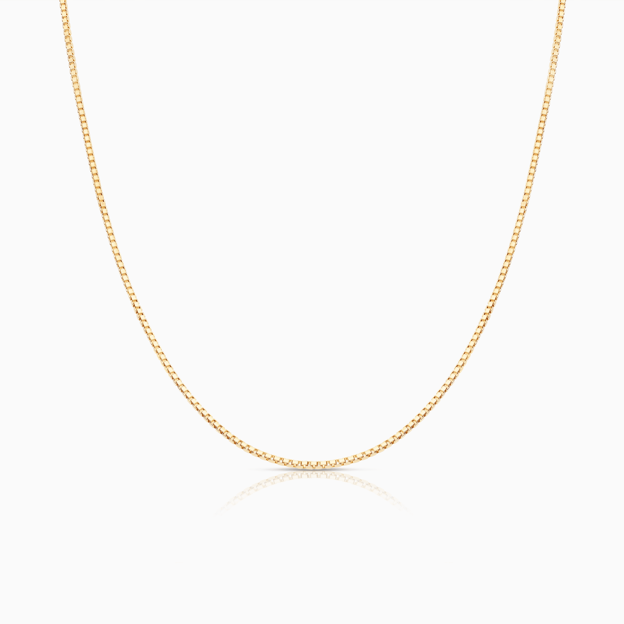 Veneziakedja 42,5cm 18K guld