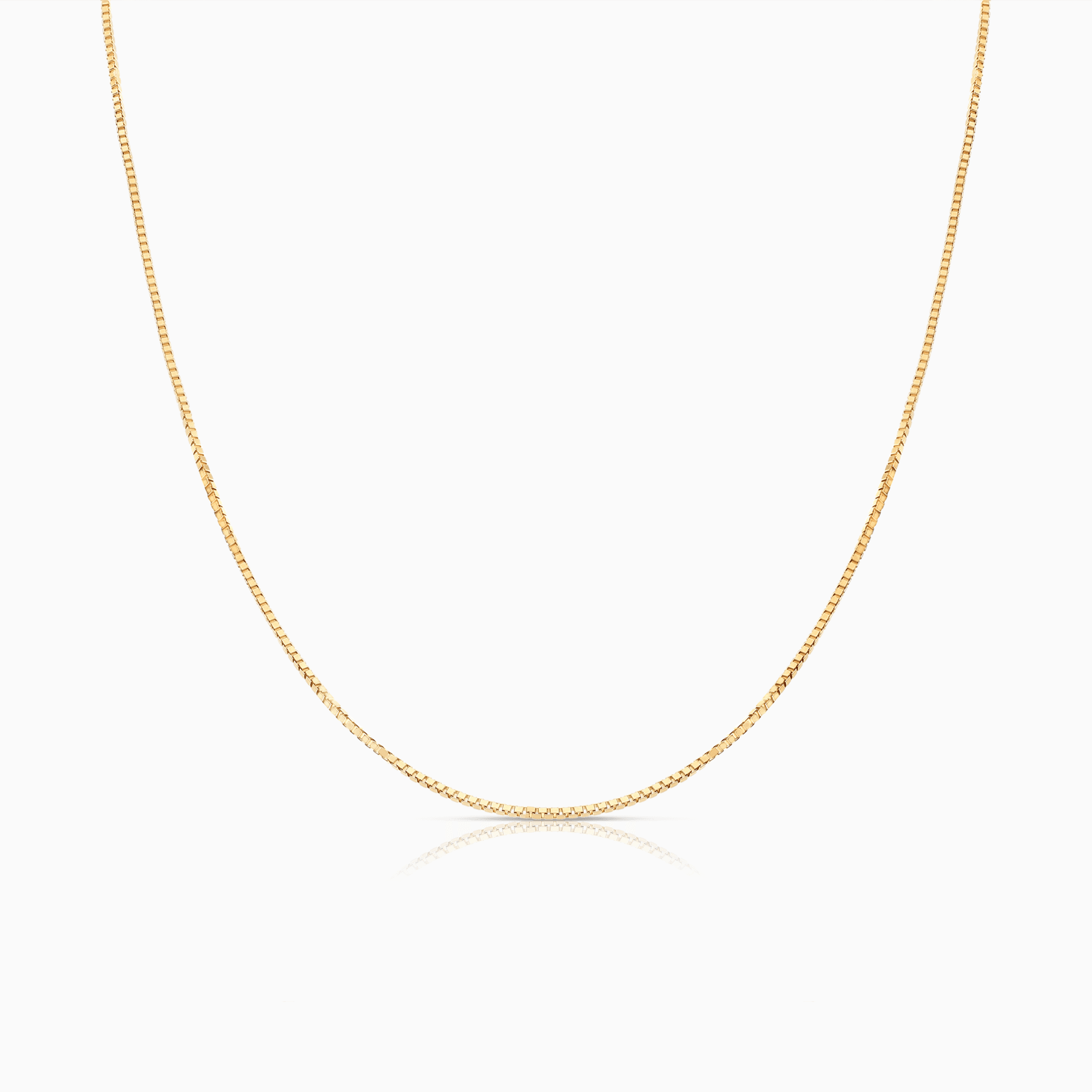 Veneziakedja 36cm 18K guld