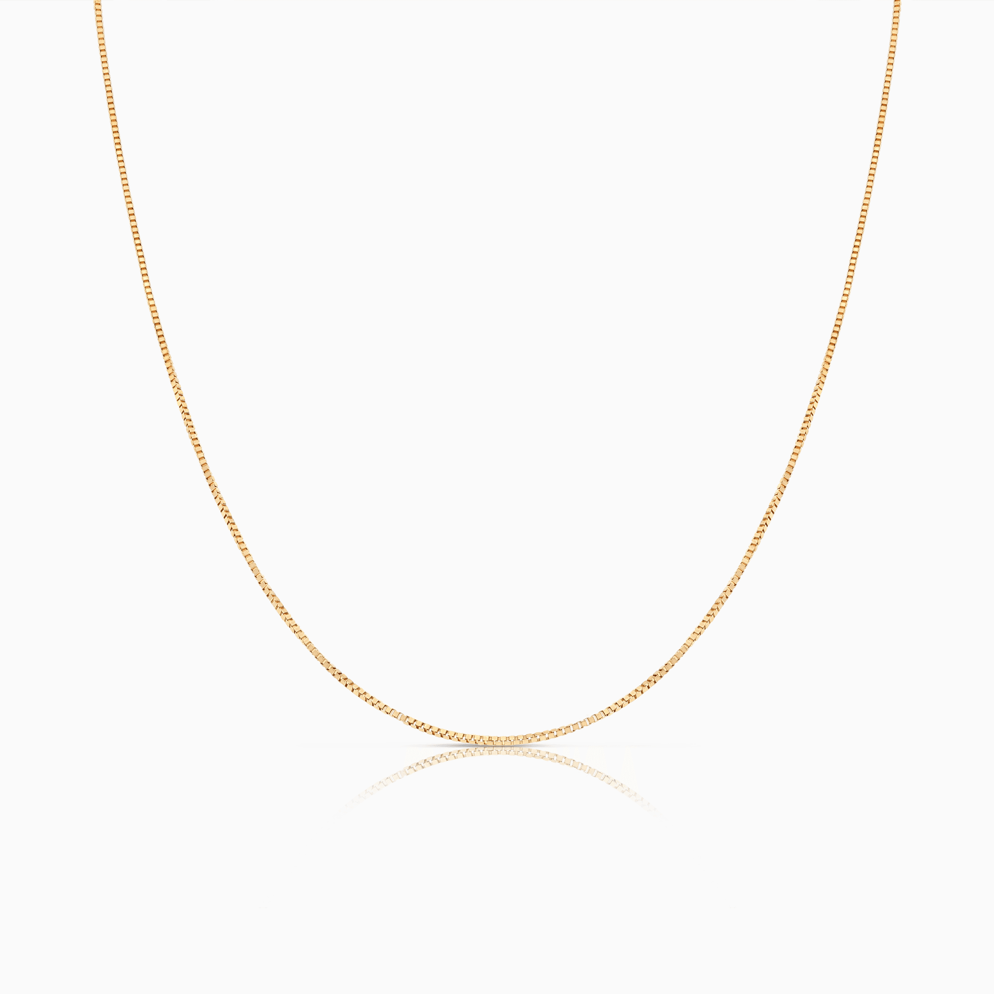 Venezialänk 42cm 18K guld