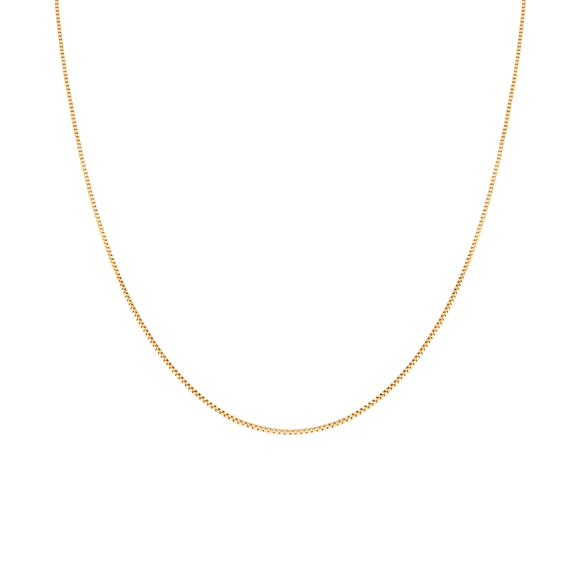 Veneziakedja 38cm 18K guld
