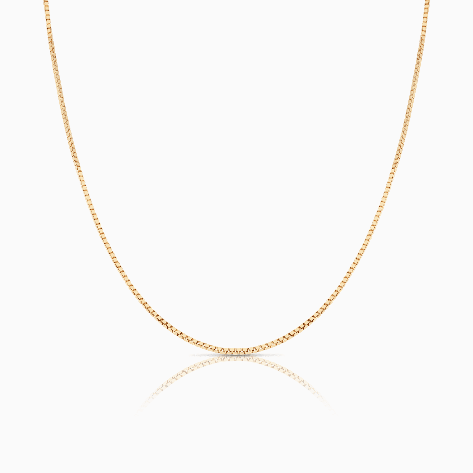 Venezialänk 40cm 18K guld