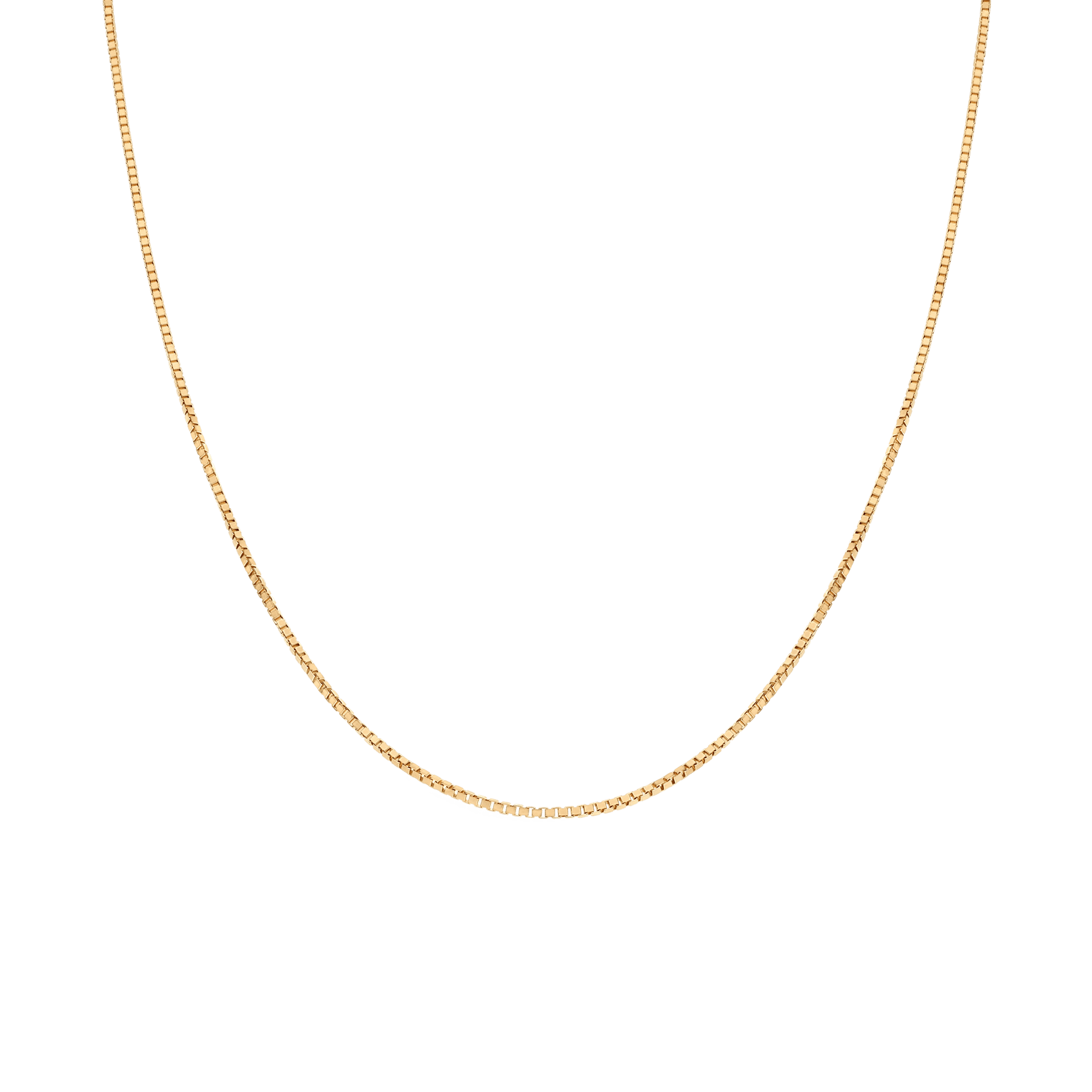 Veneziakedja 46cm 18K guld
