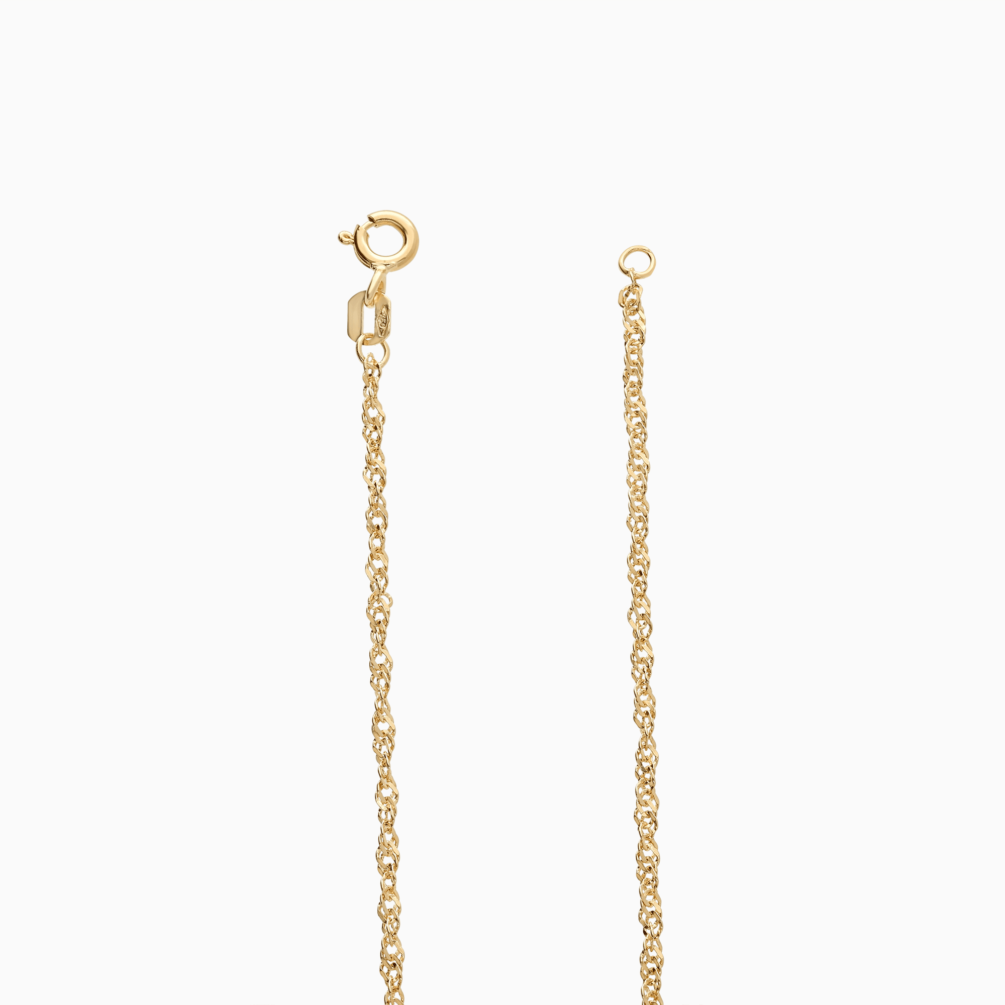 Singapore bracelet 1.25g 18K gold