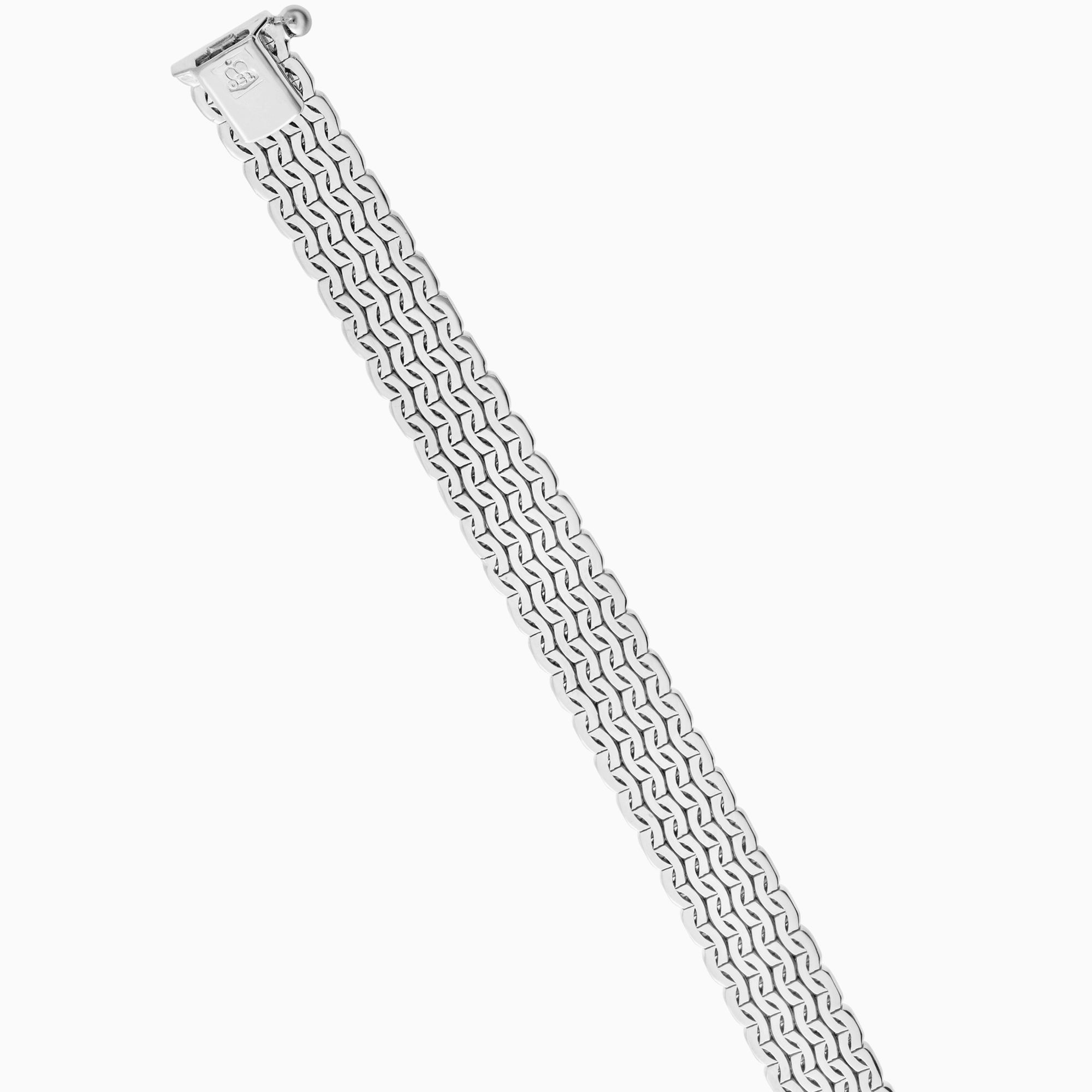 Gold bracelet 22.95g 18K white gold
