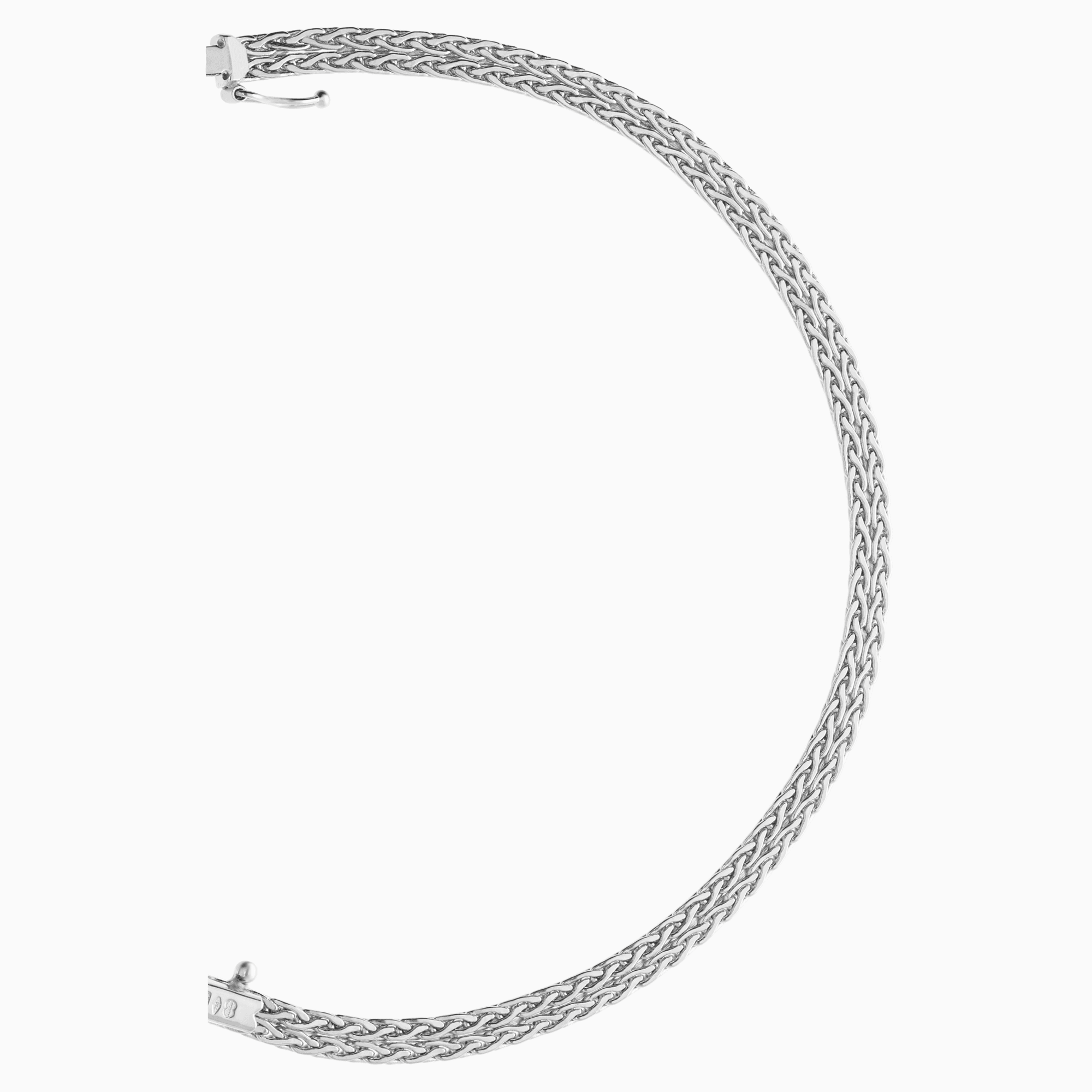 Gold bracelet 8.50g 18K white gold