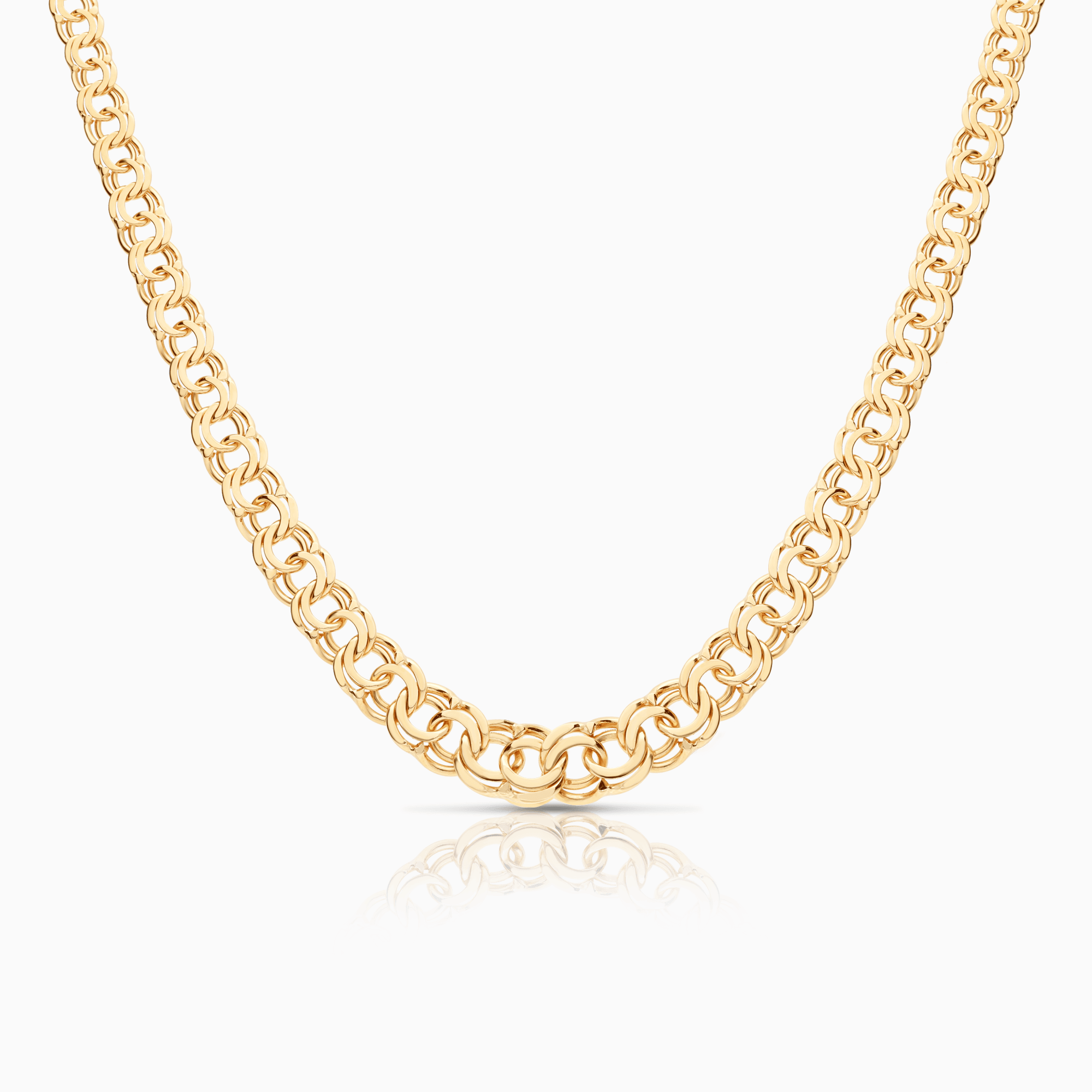 Bismarck halsband 25,20g 18K guld