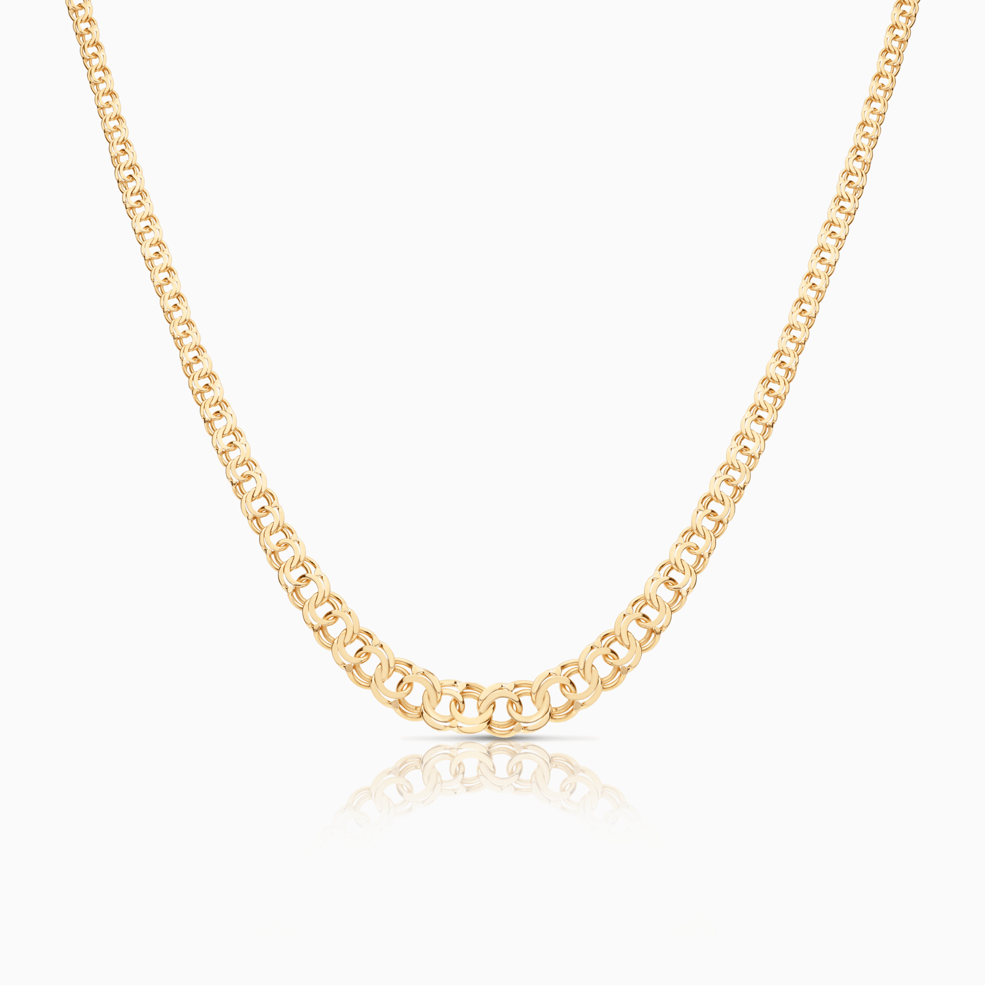 Bismarck necklace 9.23g 18K gold