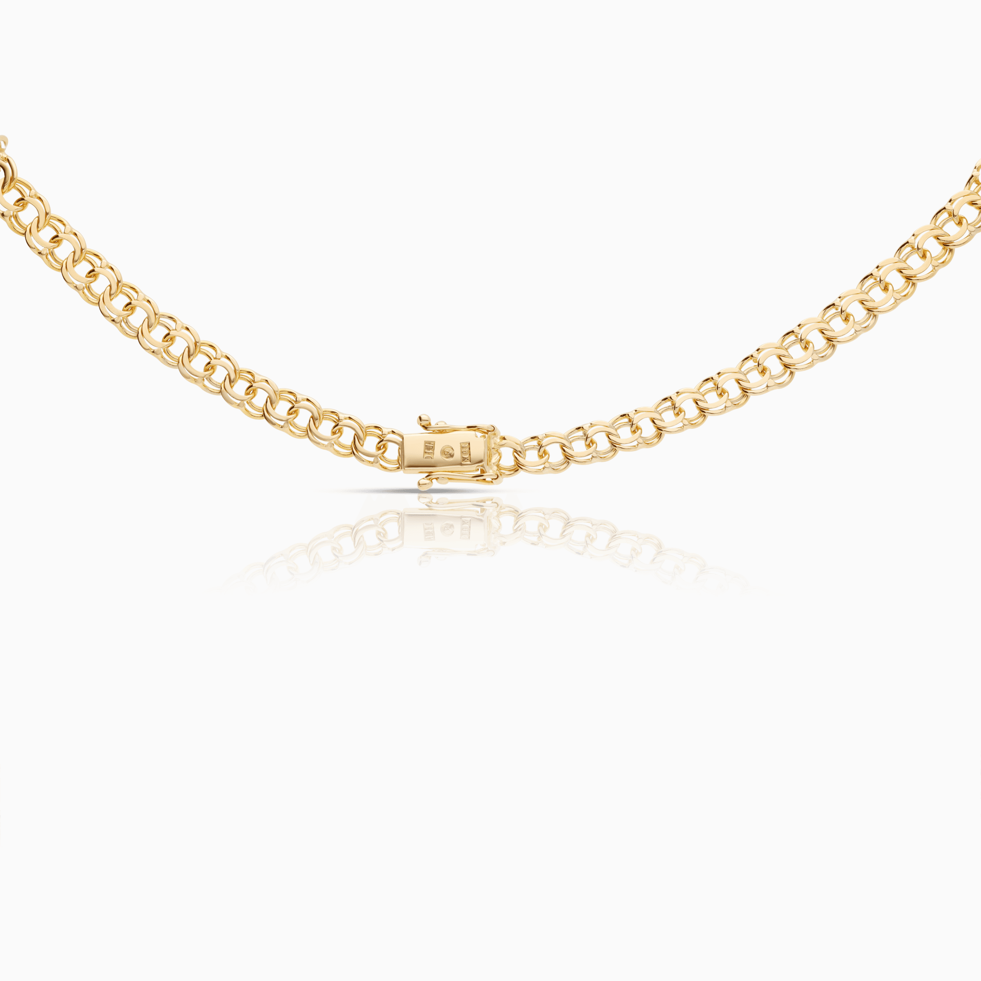 Bismarck necklace 36.60g 18K gold