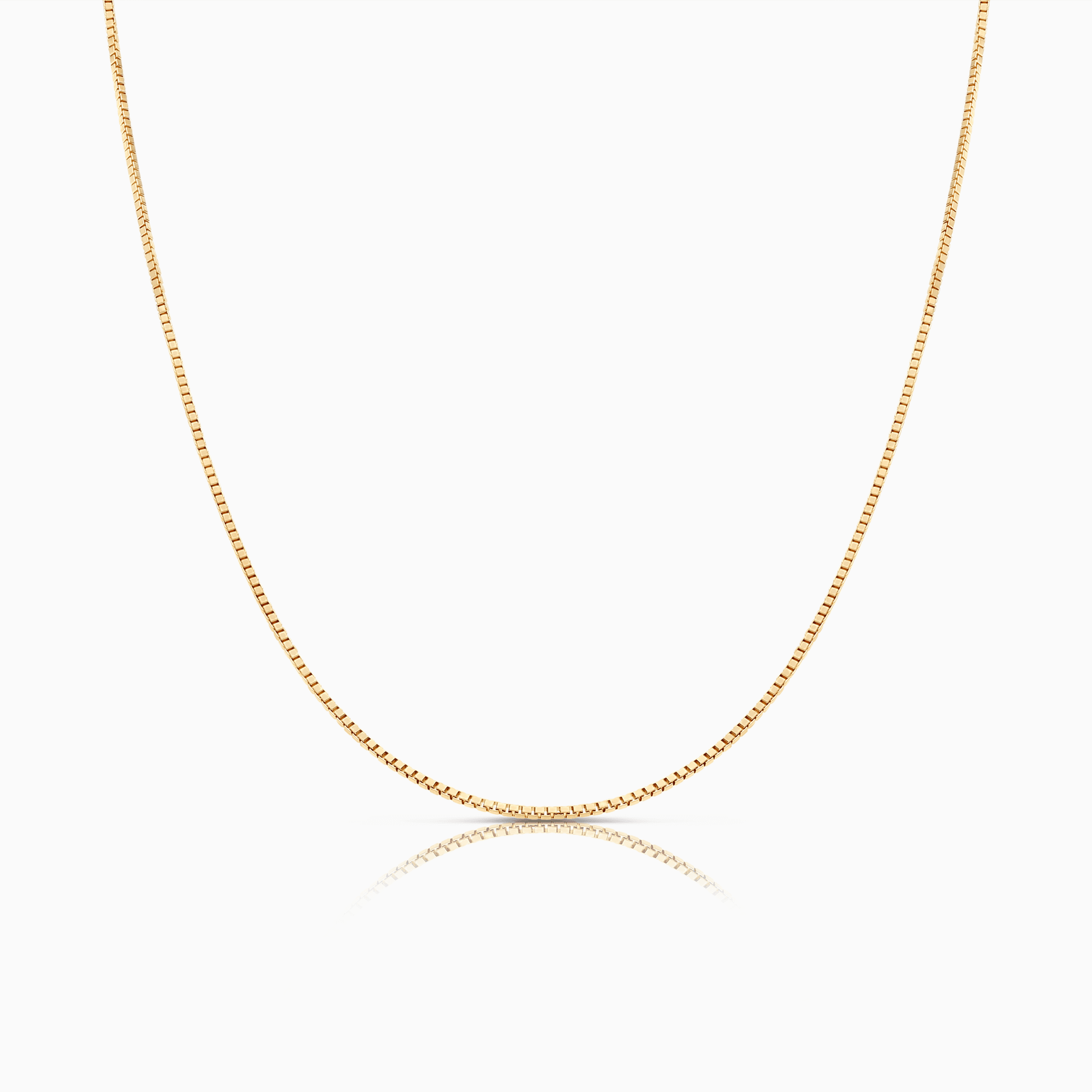 Box Chain 42cm 18K gold
