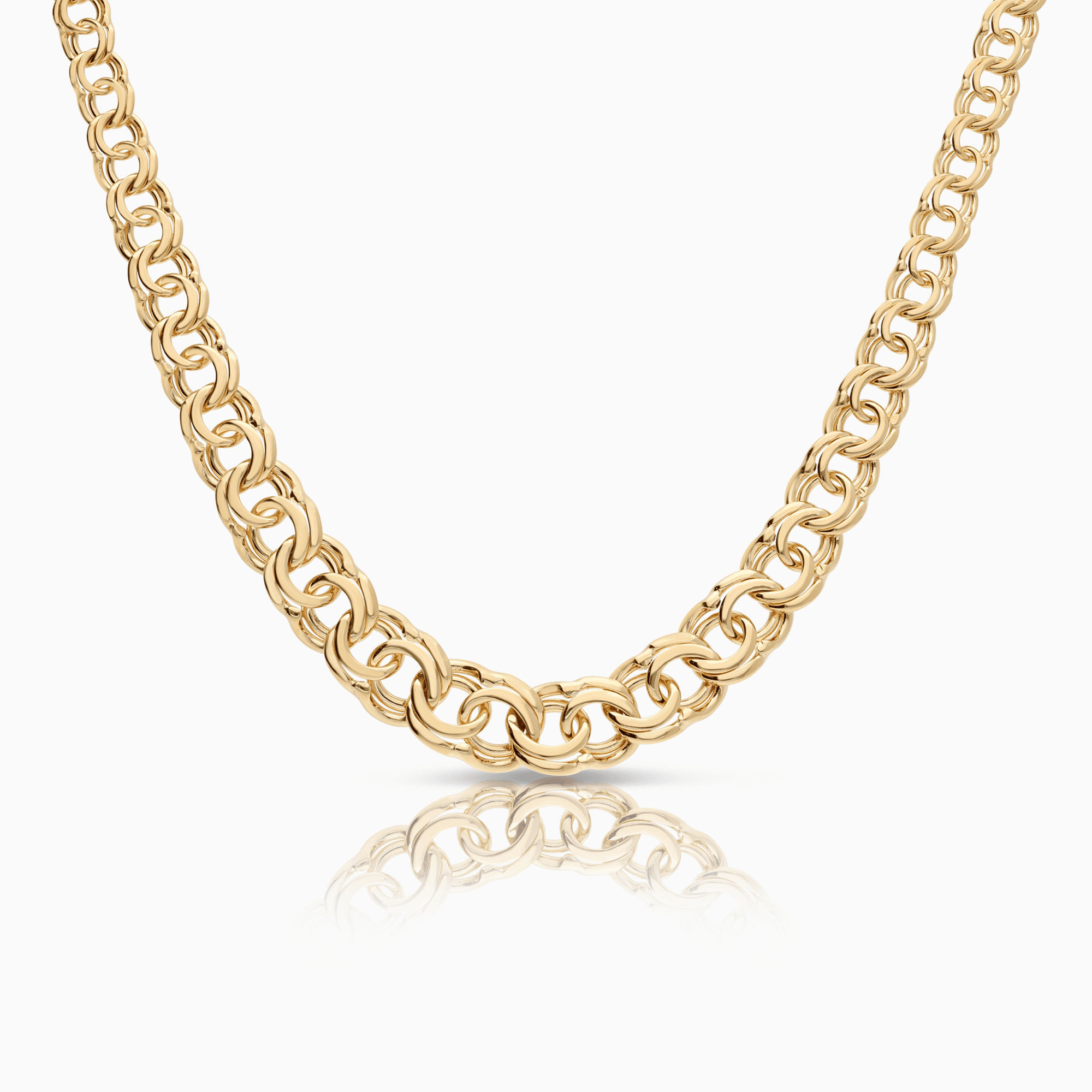 Bismarck halsband 50,85g 18K guld
