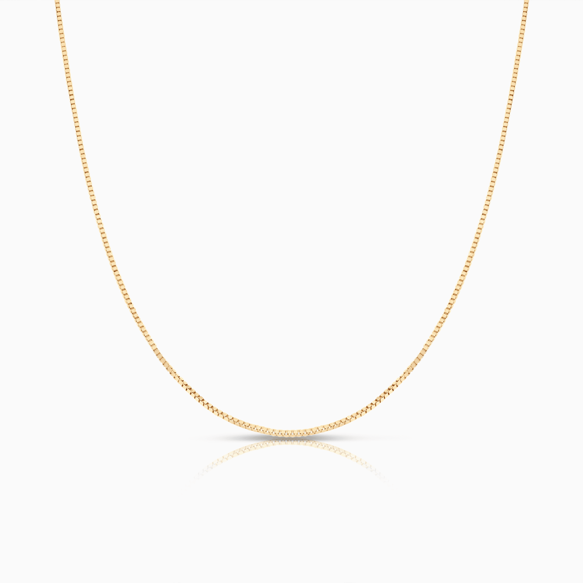 Venezialänk 38cm 18K guld