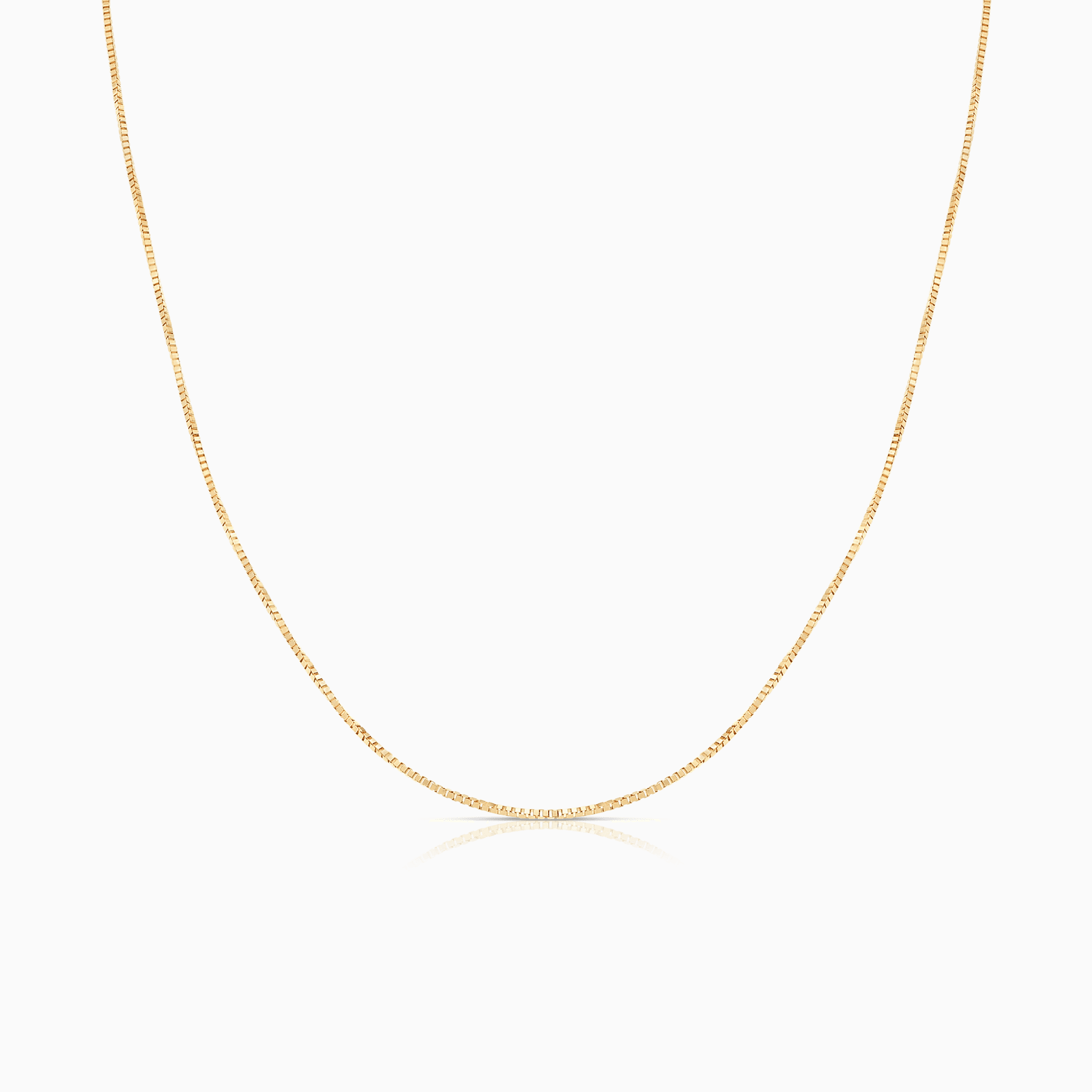 Veneziakedja 36cm 18K guld