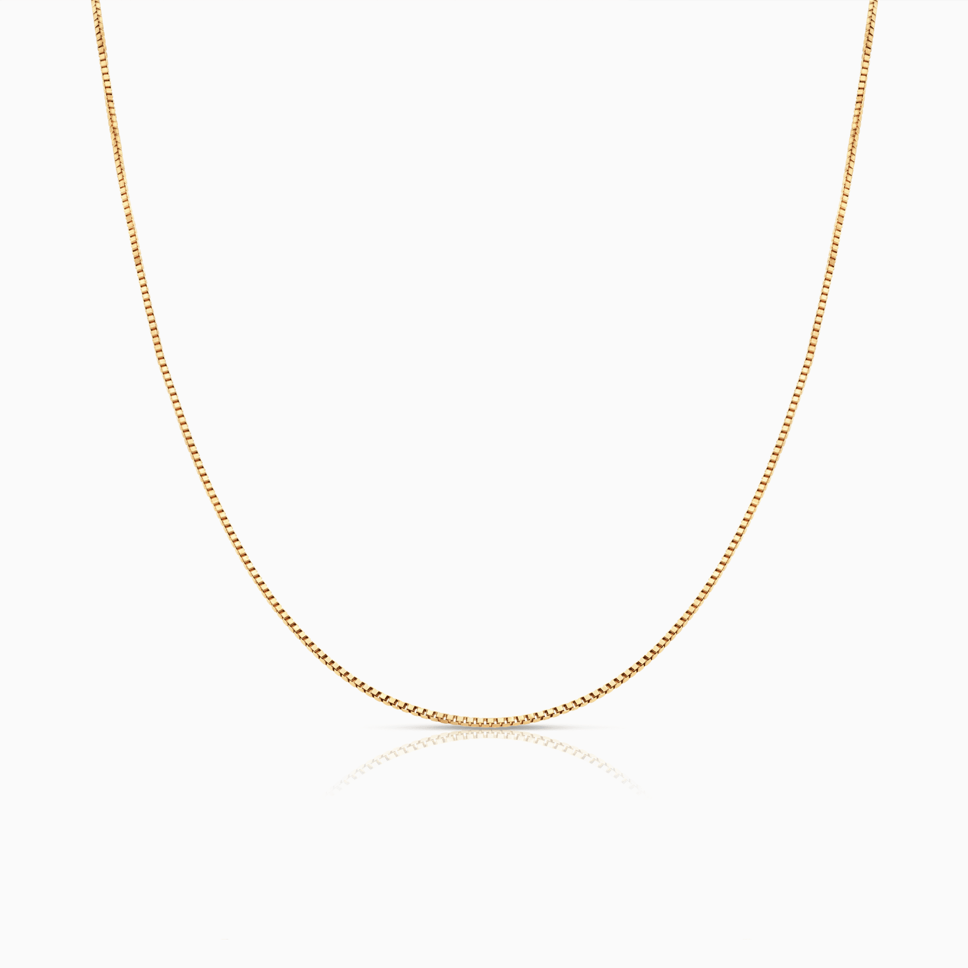 Venetian Chain 38.5cm 18K Gold