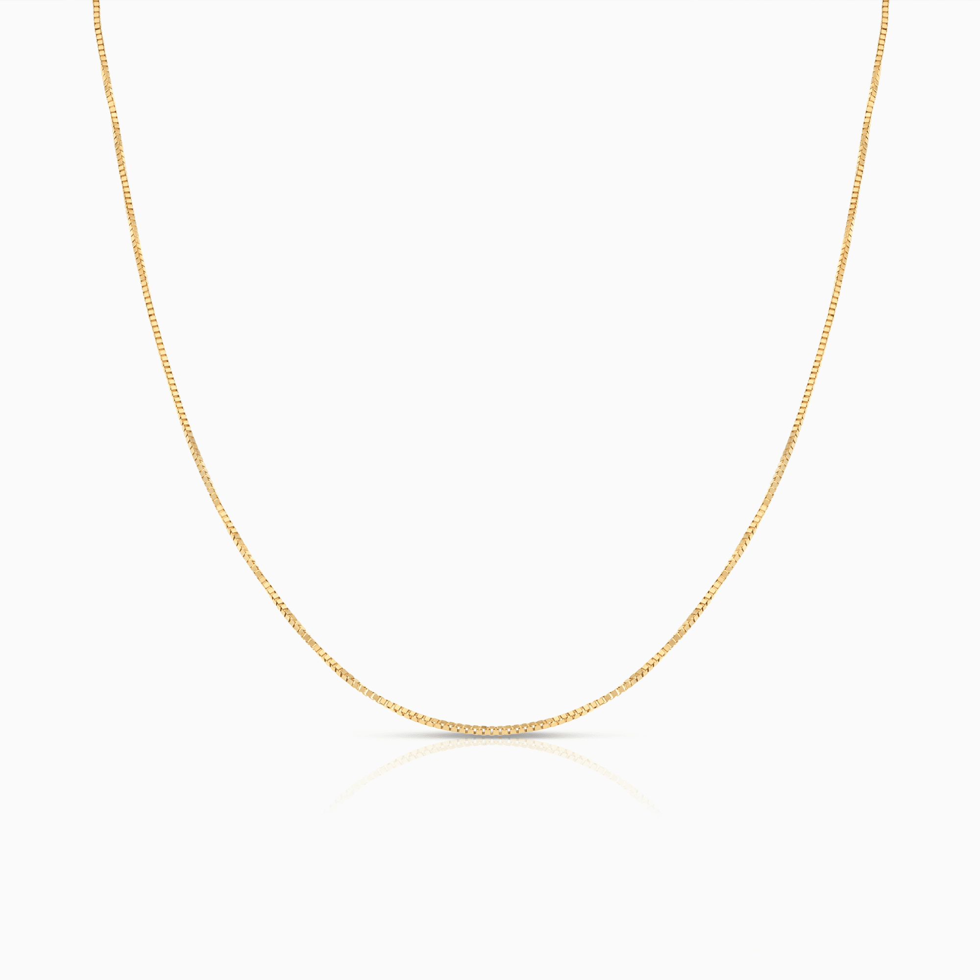 Venezialänk 80cm 18K guld
