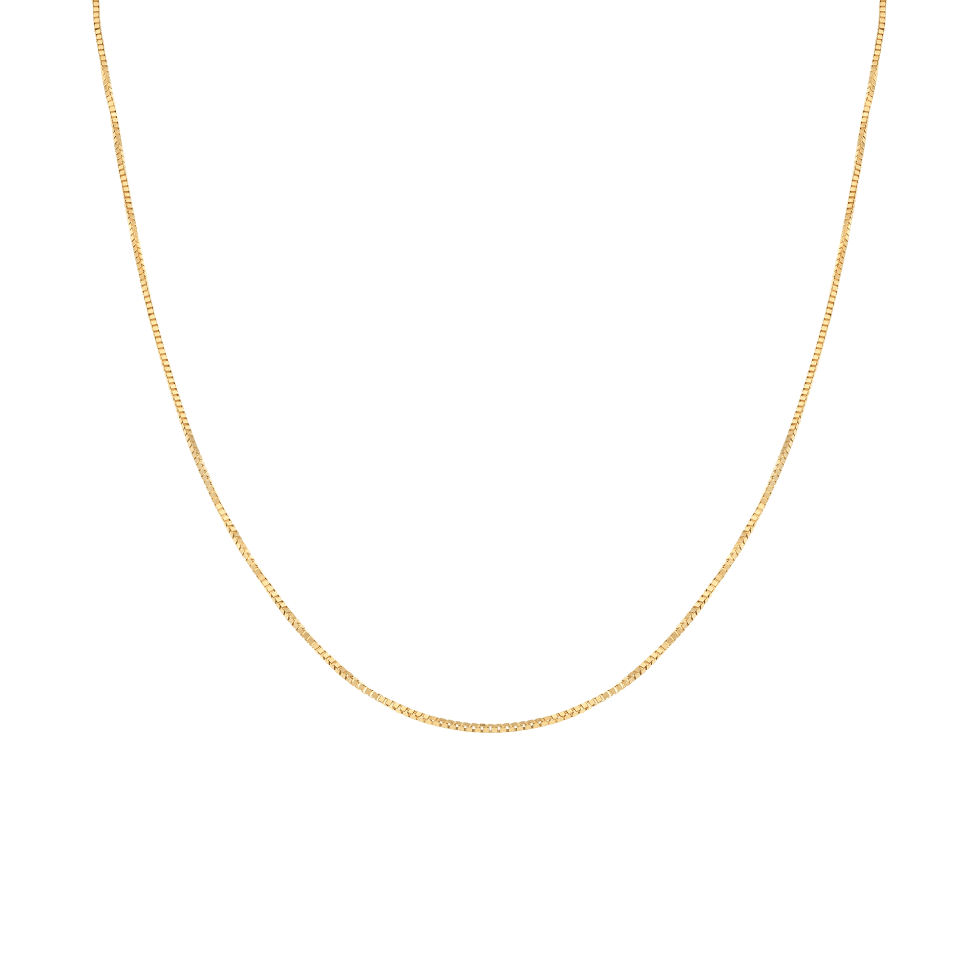 Venezialänk 80cm 18K guld