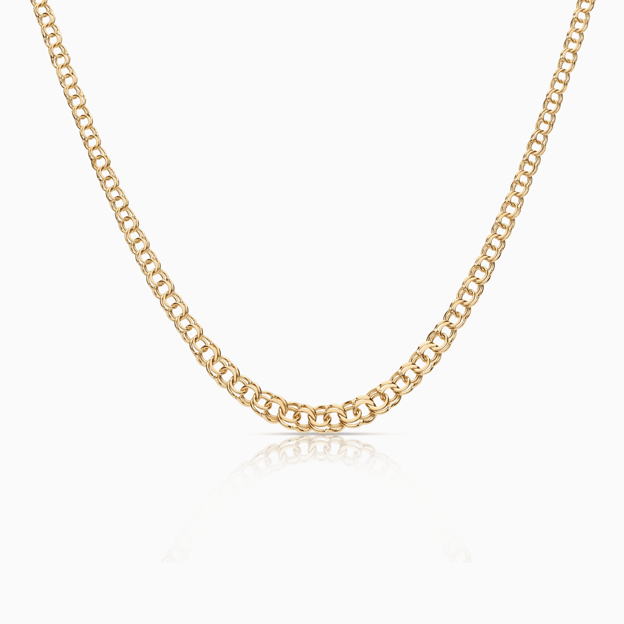 Bismarck necklace 10.36g 18K gold