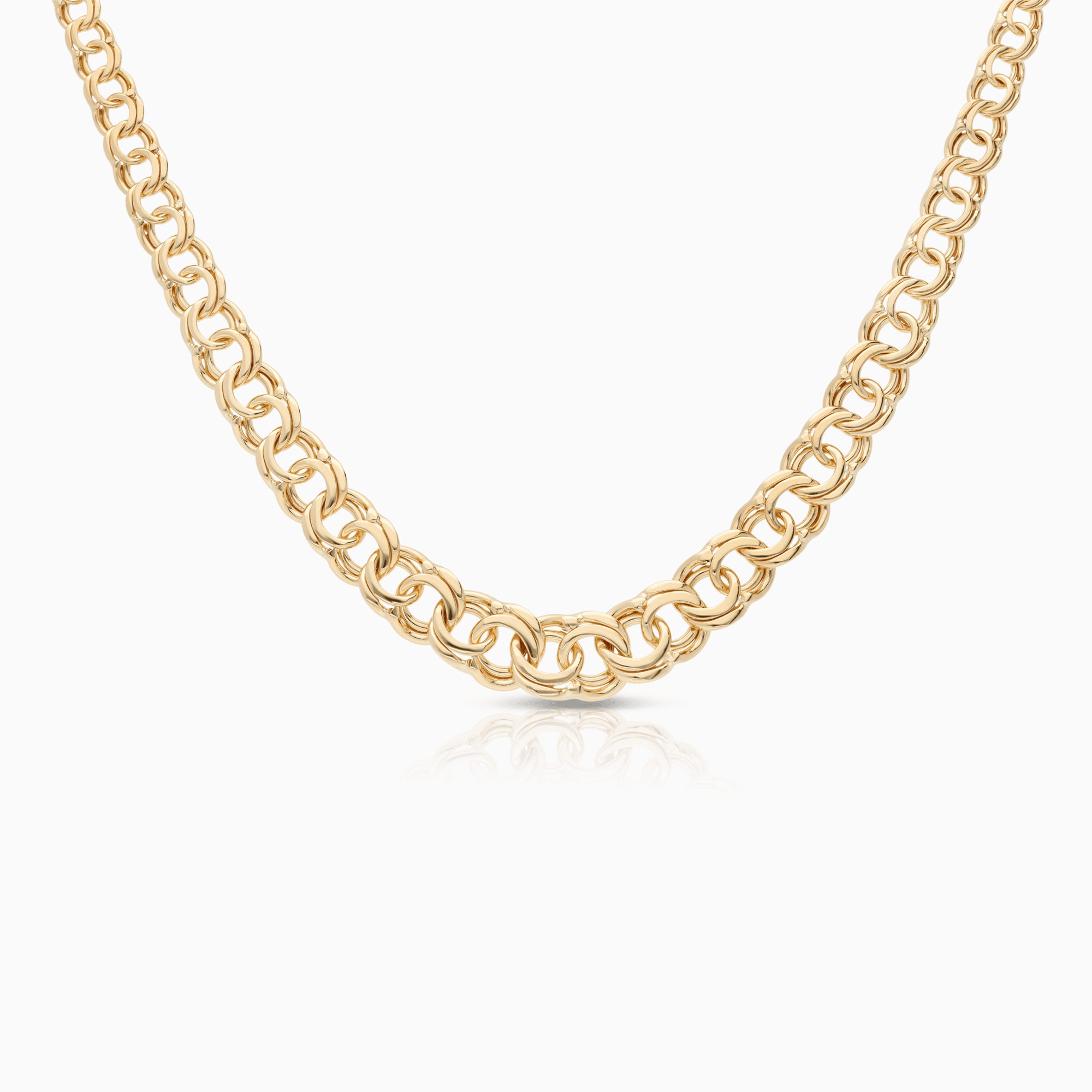 Bismarck chain 31.20g 18K gold