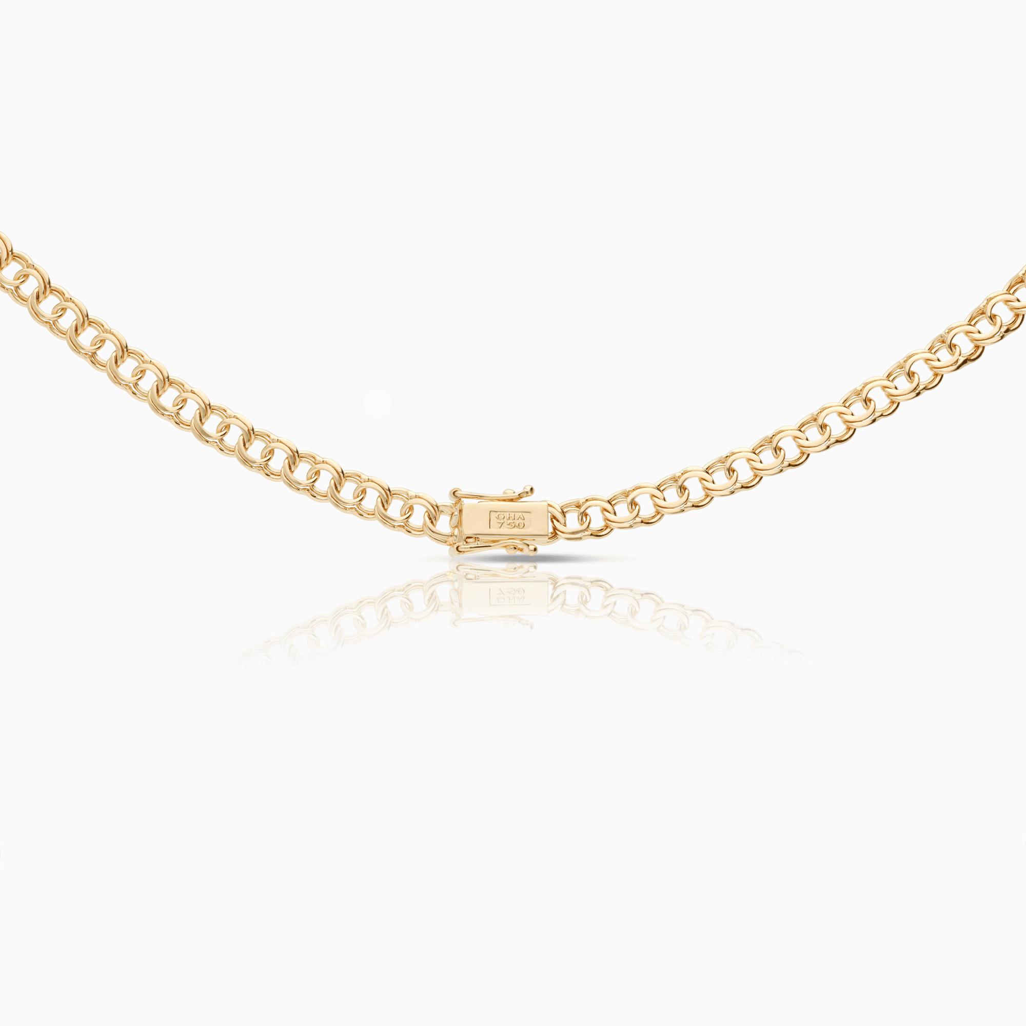 Bismarck chain 31.20g 18K gold