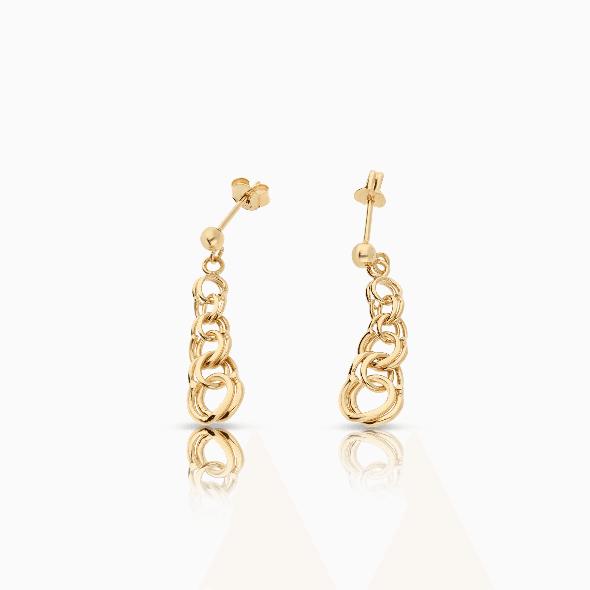 Bismarck earrings 2.96g 18K gold