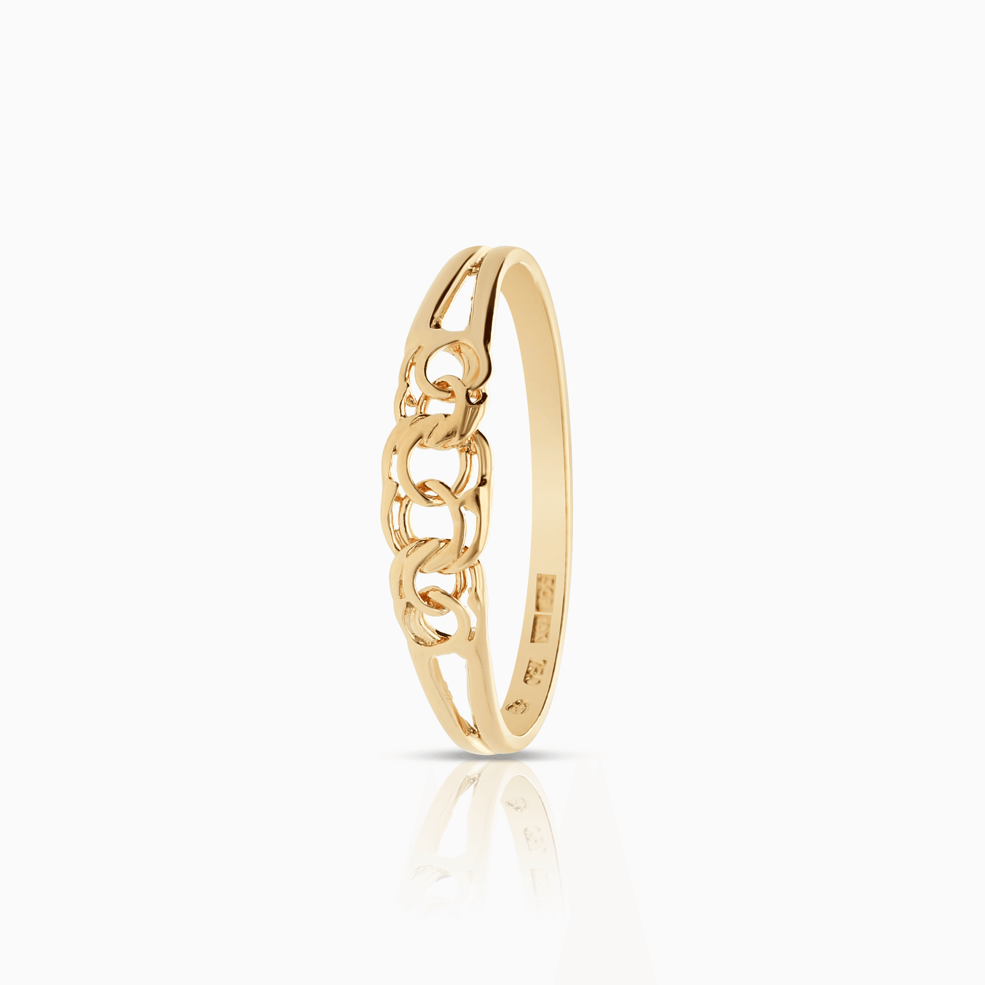 Bismarck ring 1,21g 18K guld