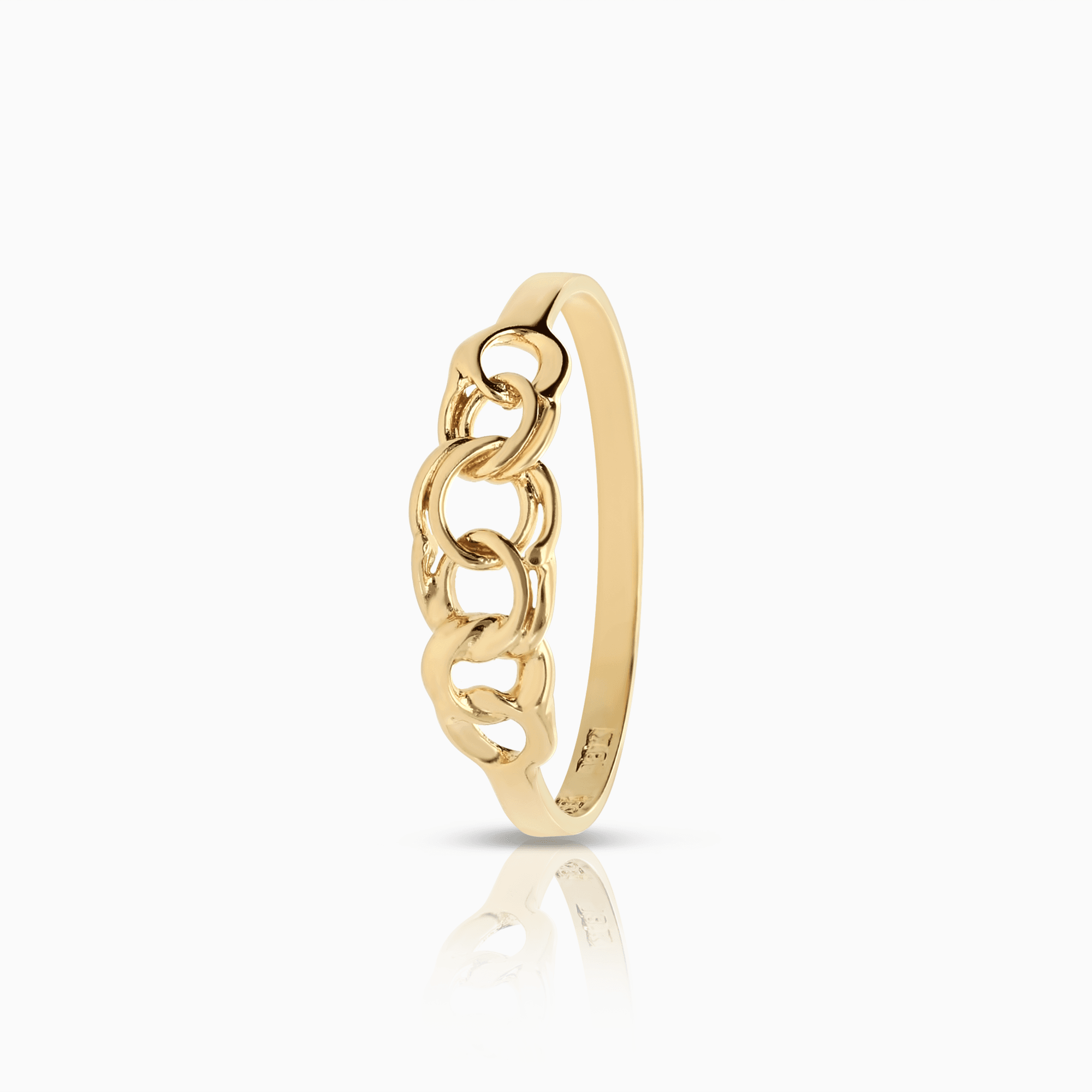 Bismarck ring 1.09g 18K gold