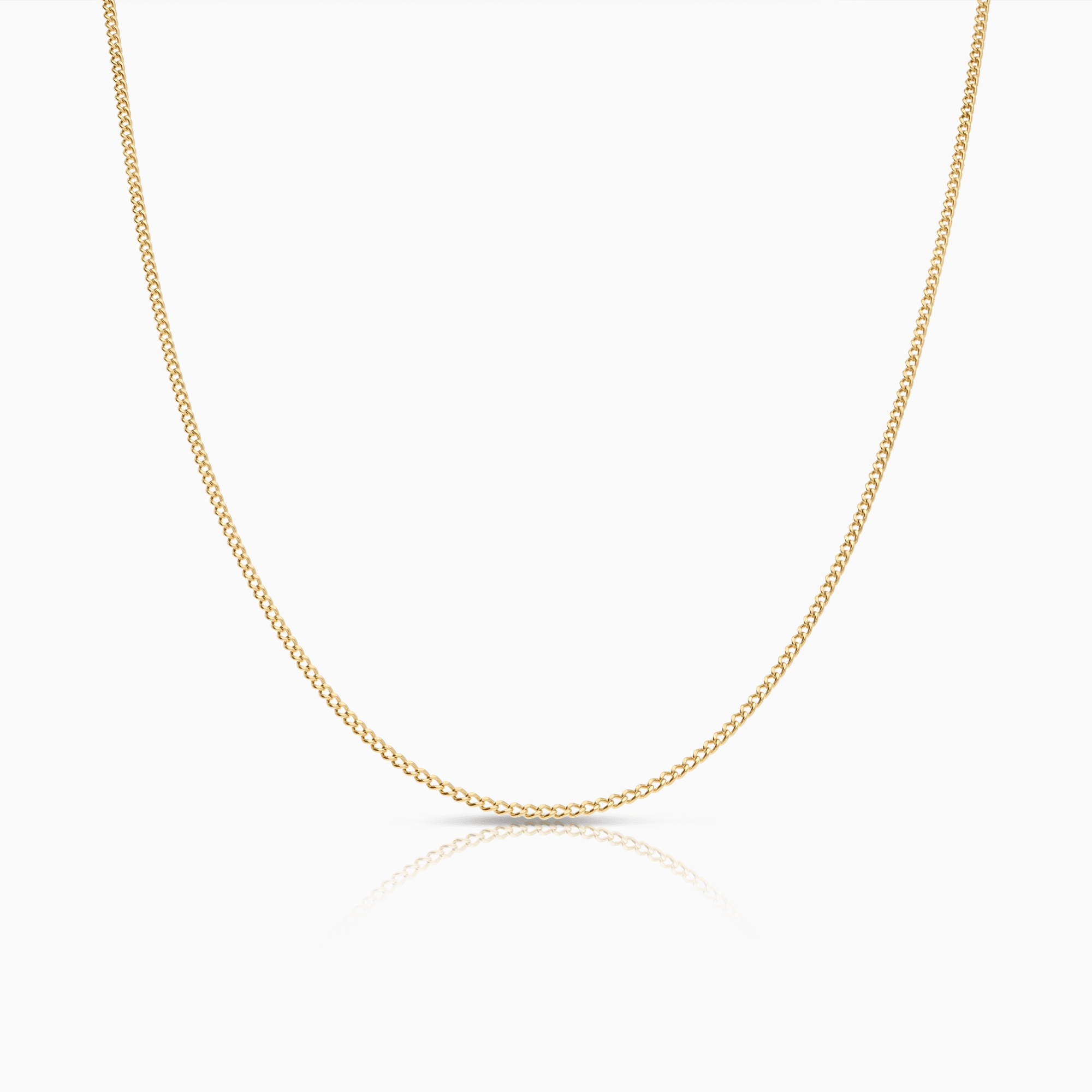 Curb chain 48.5cm 18K gold