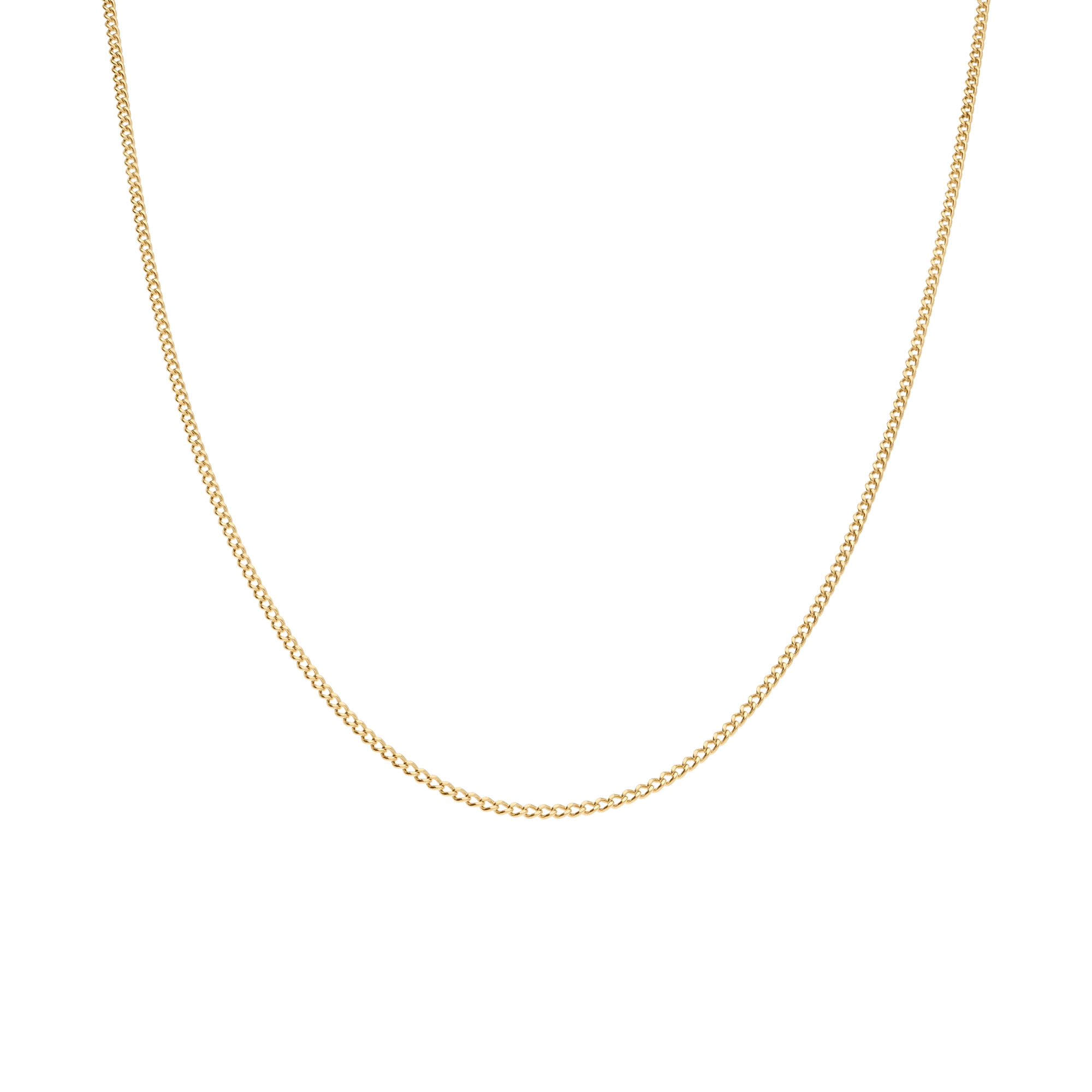 Curb chain 48.5cm 18K gold