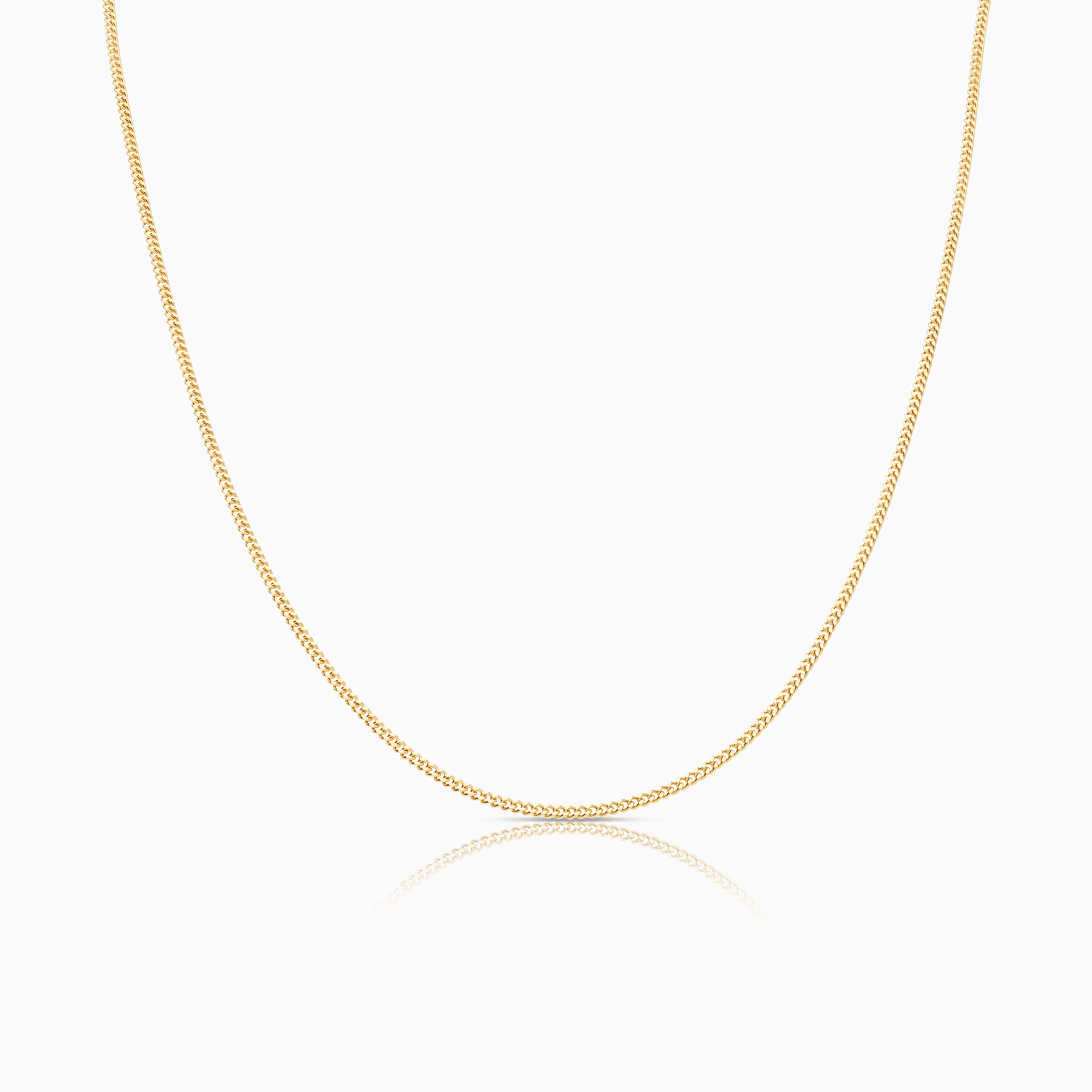 Curb chain 42cm 18K gold
