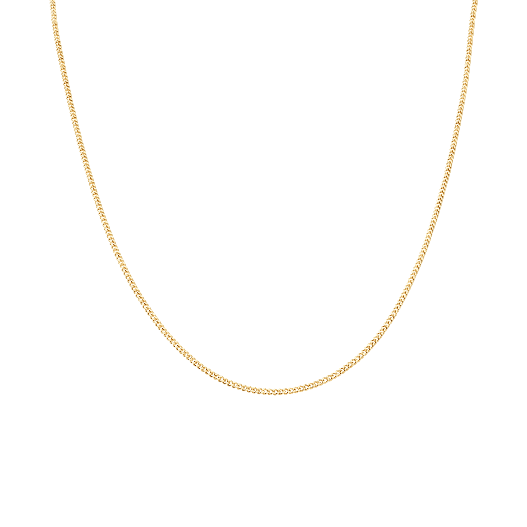 Curb chain 42cm 18K gold